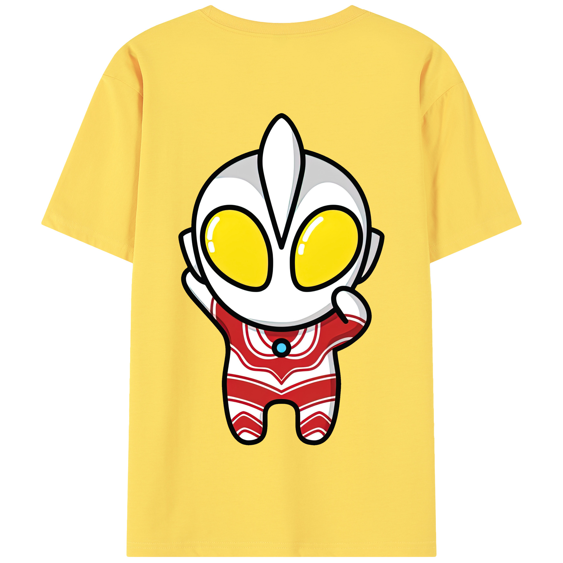 （画像用） ウルトラマン Ultraman 綿100％半袖Tシャツ（背面プリント）