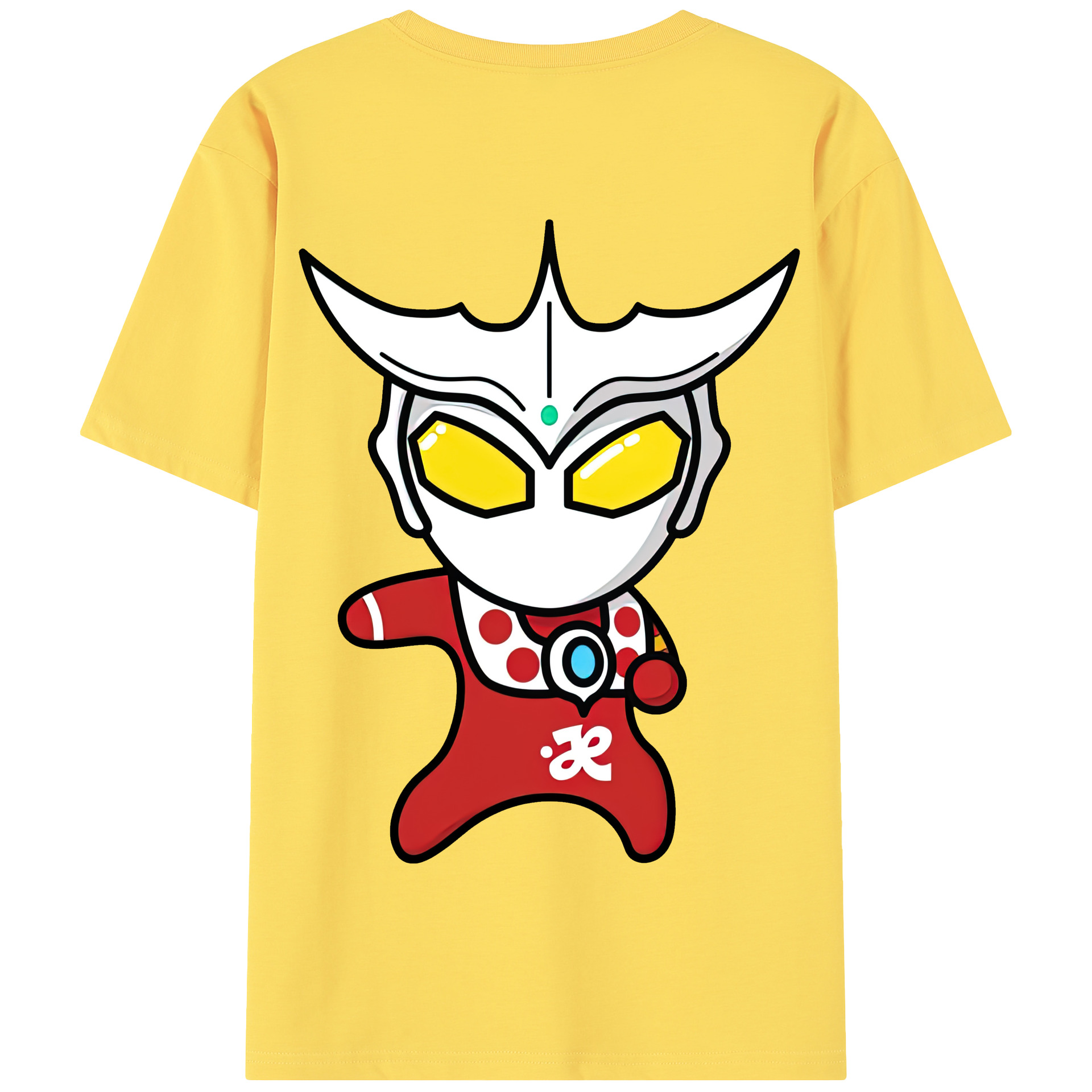 （画像用） ウルトラマン Ultraman 綿100％半袖Tシャツ（背面プリント）