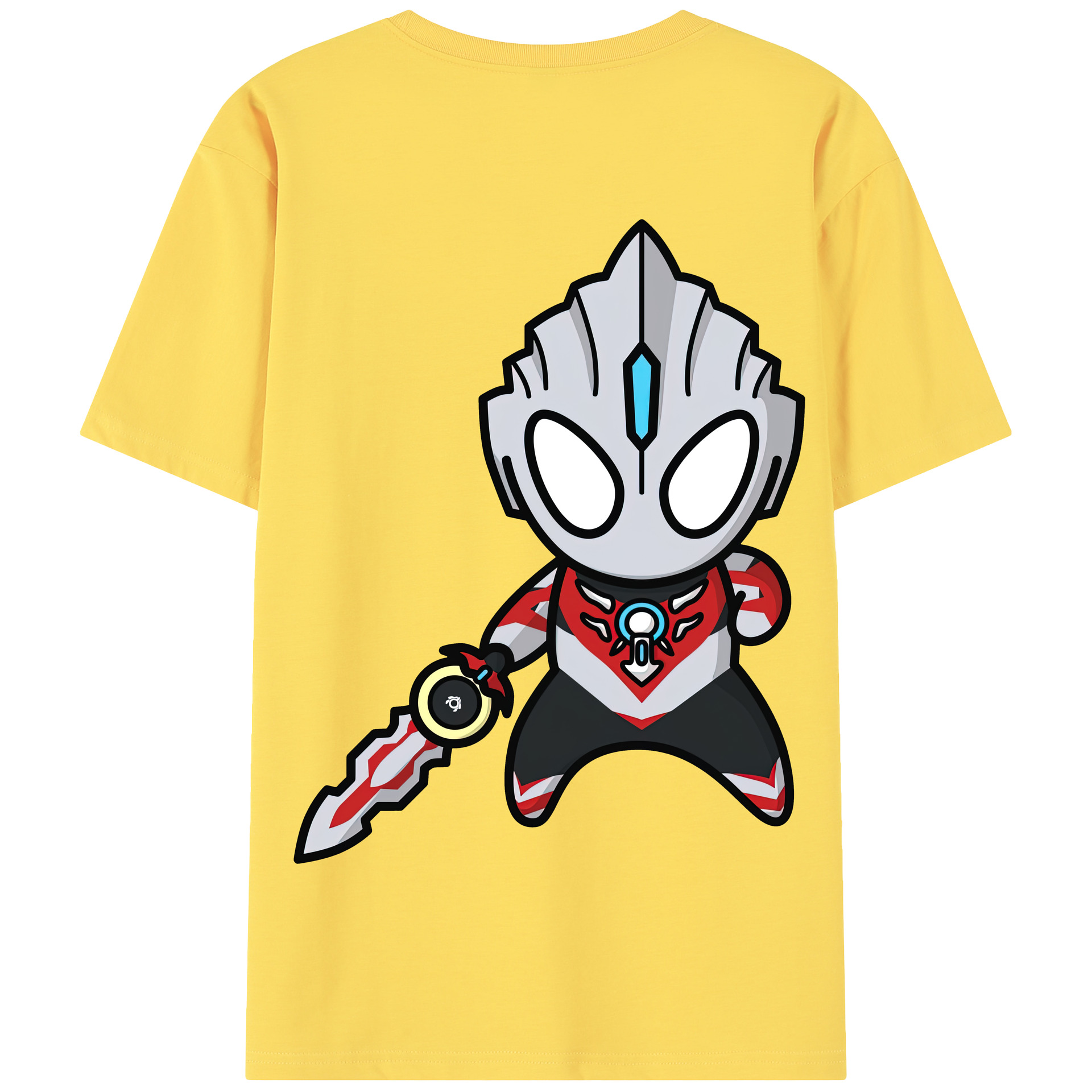 （画像用） ウルトラマン Ultraman 綿100％半袖Tシャツ（背面プリント）