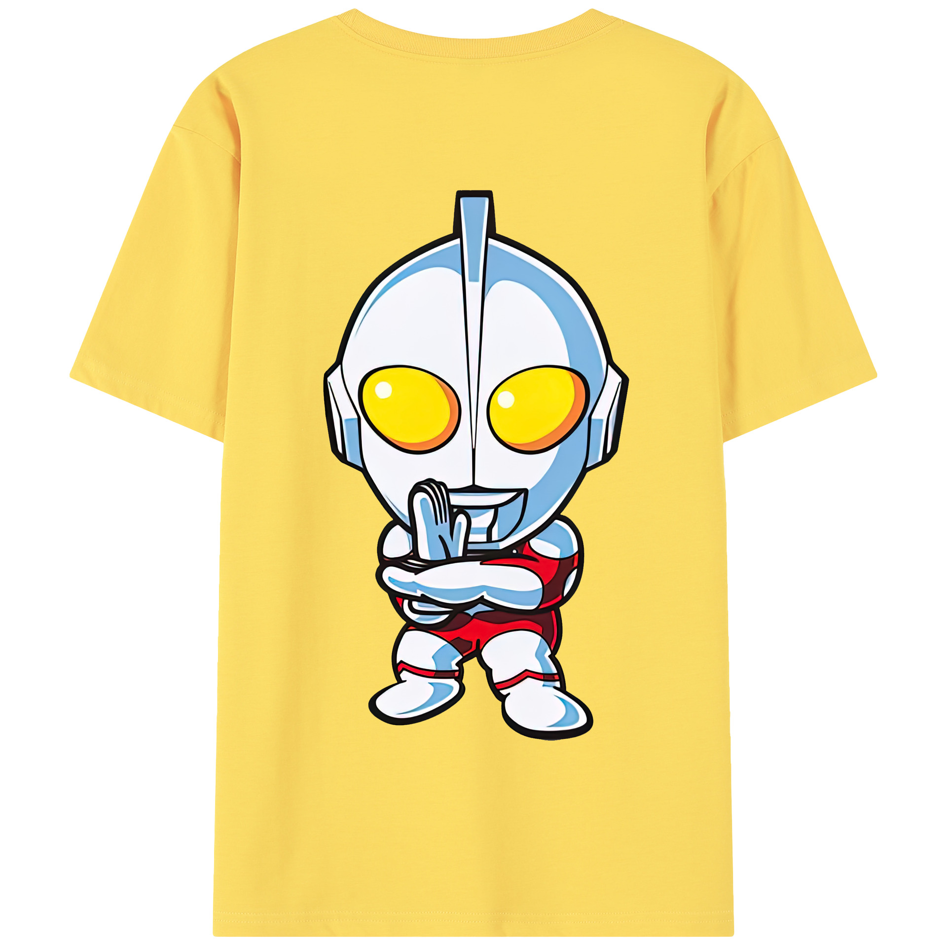 （画像用） ウルトラマン Ultraman 綿100％半袖Tシャツ（背面プリント）