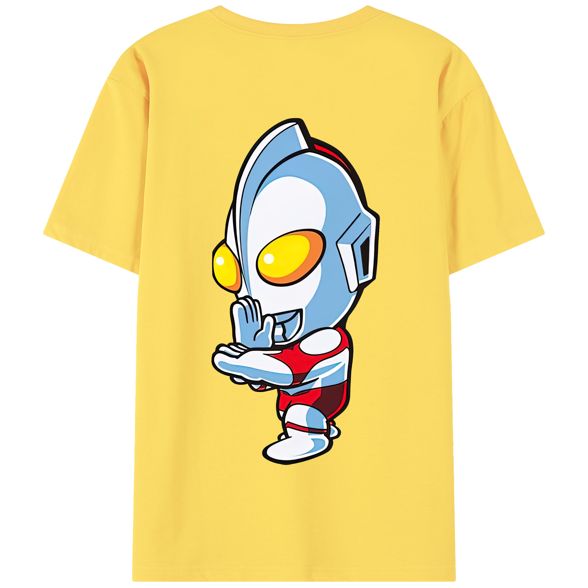 （画像用） ウルトラマン Ultraman 綿100％半袖Tシャツ（背面プリント）