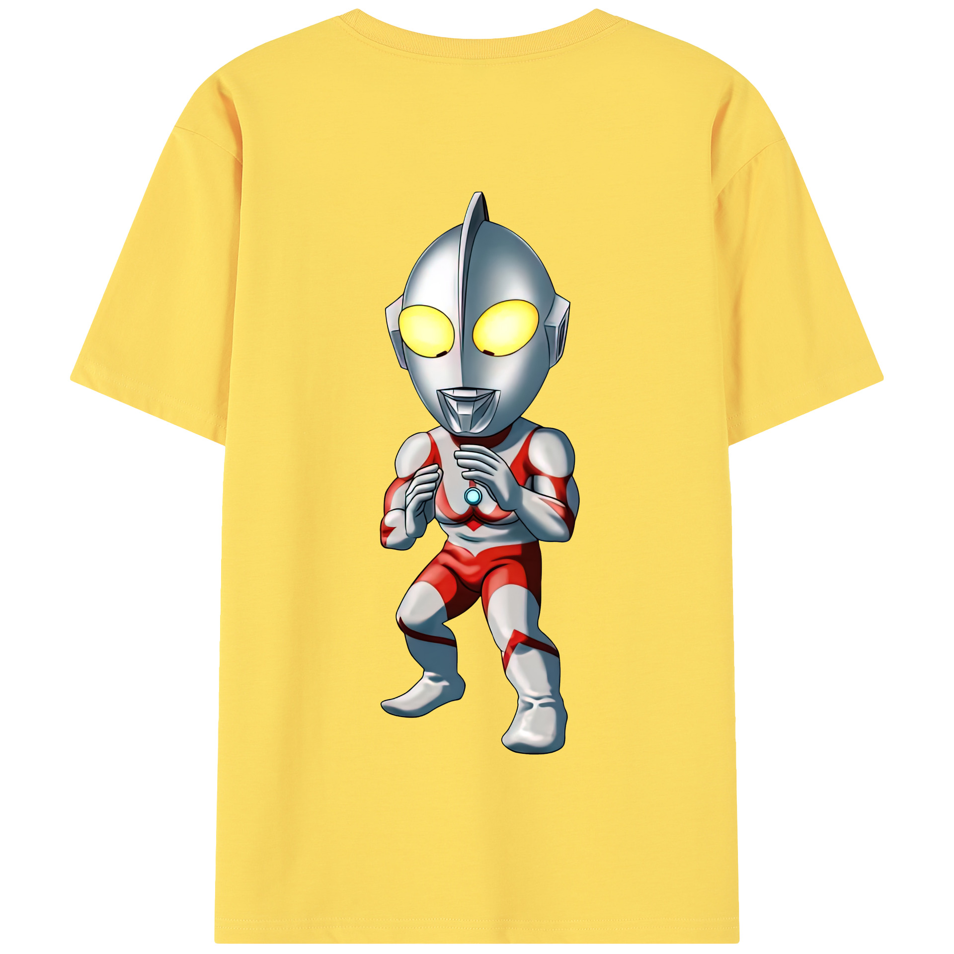 （画像用） ウルトラマン Ultraman 綿100％半袖Tシャツ（背面プリント）