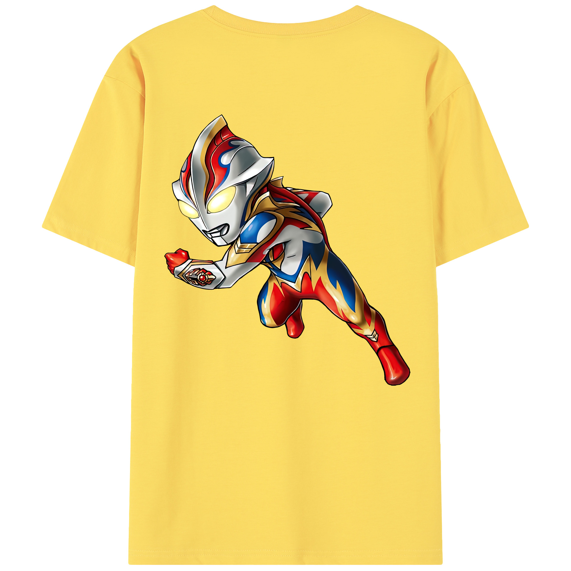 （画像用） ウルトラマン Ultraman 綿100％半袖Tシャツ（背面プリント）