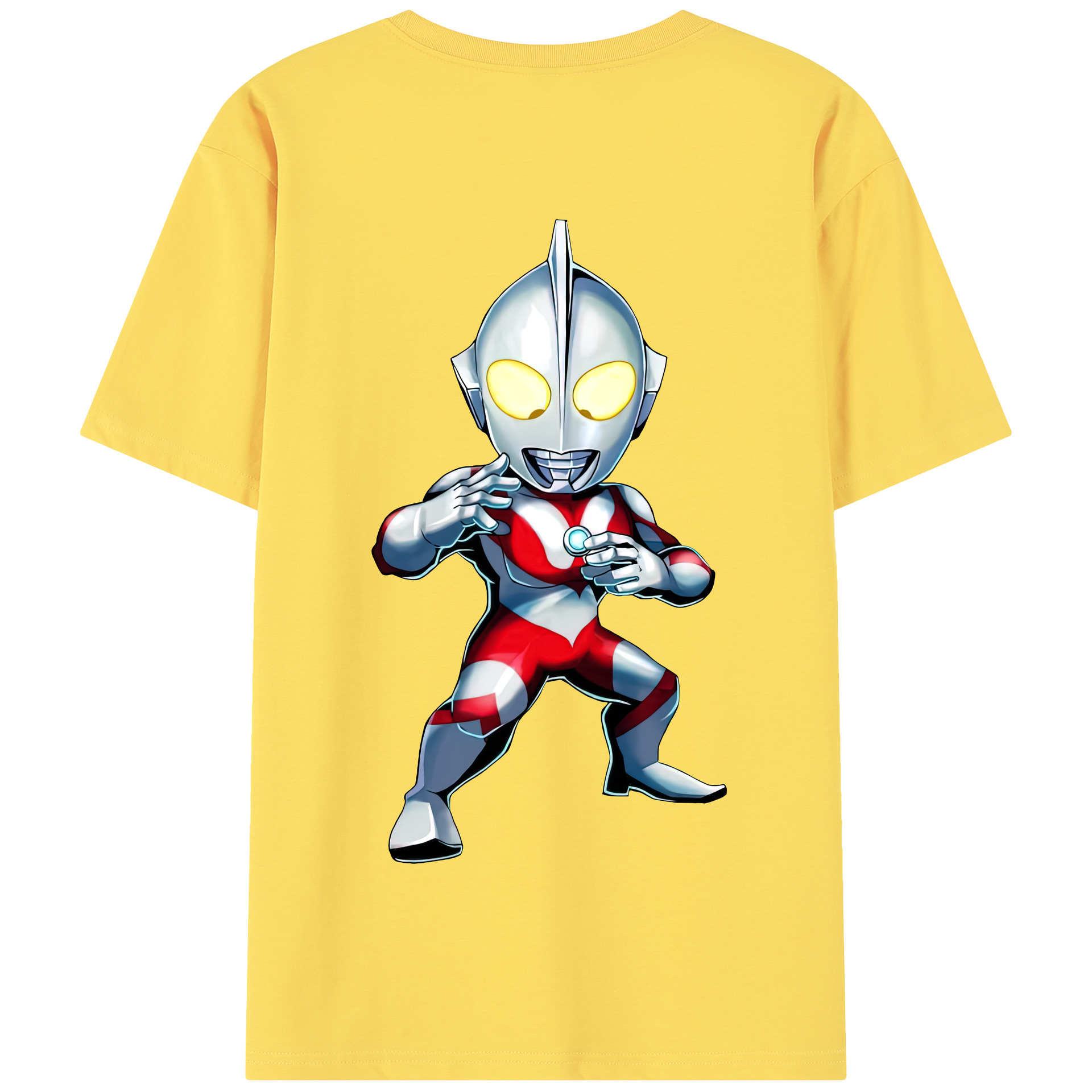 （画像用） ウルトラマン Ultraman 綿100％半袖Tシャツ（背面プリント）