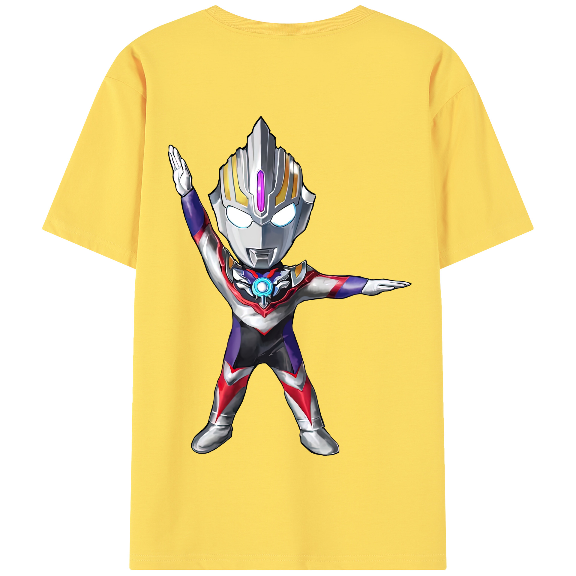 （画像用） ウルトラマン Ultraman 綿100％半袖Tシャツ（背面プリント）