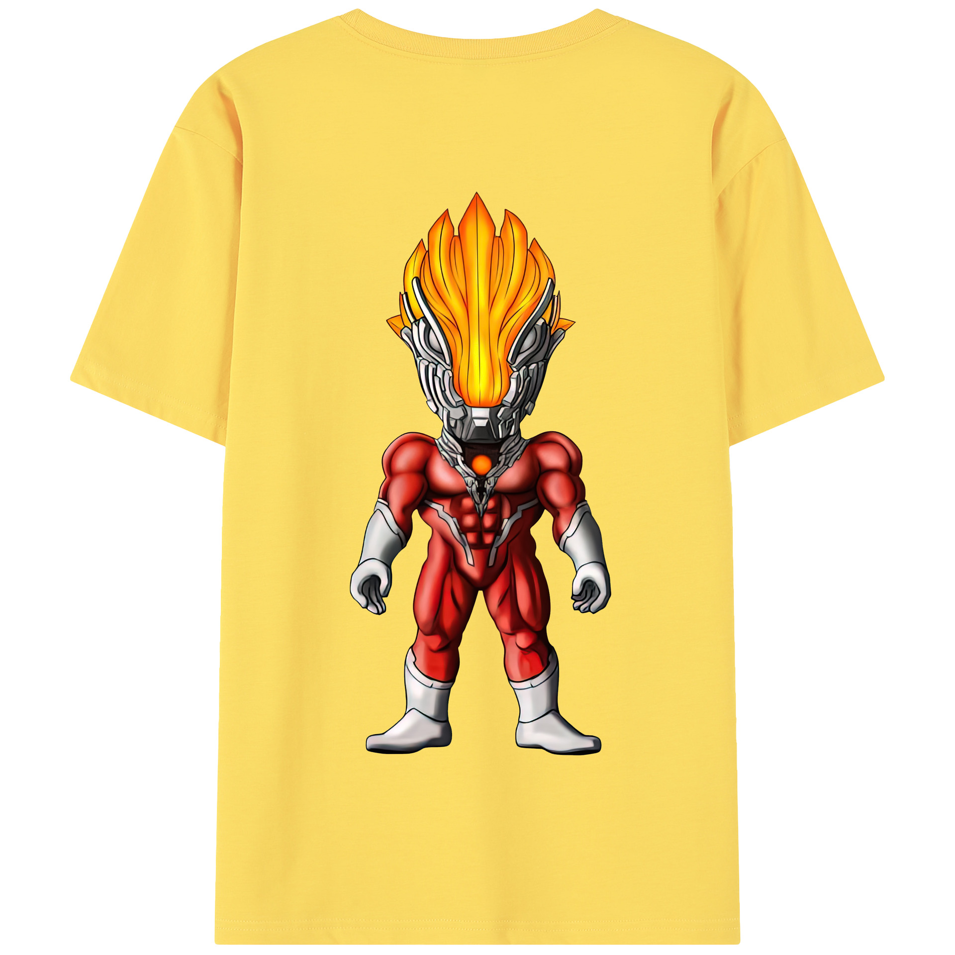 （画像用） ウルトラマン Ultraman 綿100％半袖Tシャツ（背面プリント）