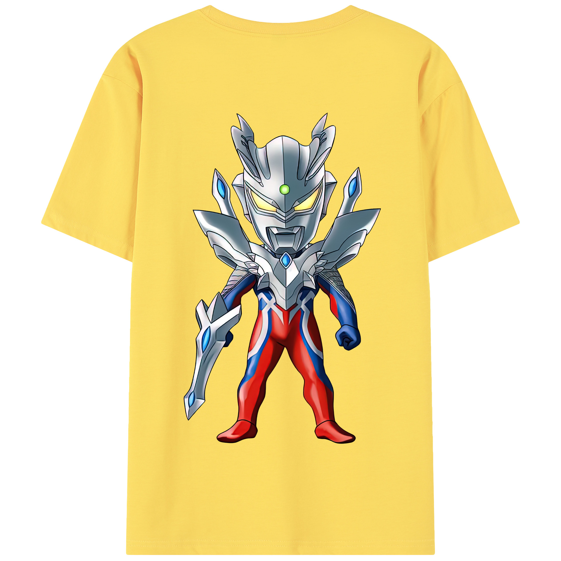 （画像用） ウルトラマン Ultraman 綿100％半袖Tシャツ（背面プリント）