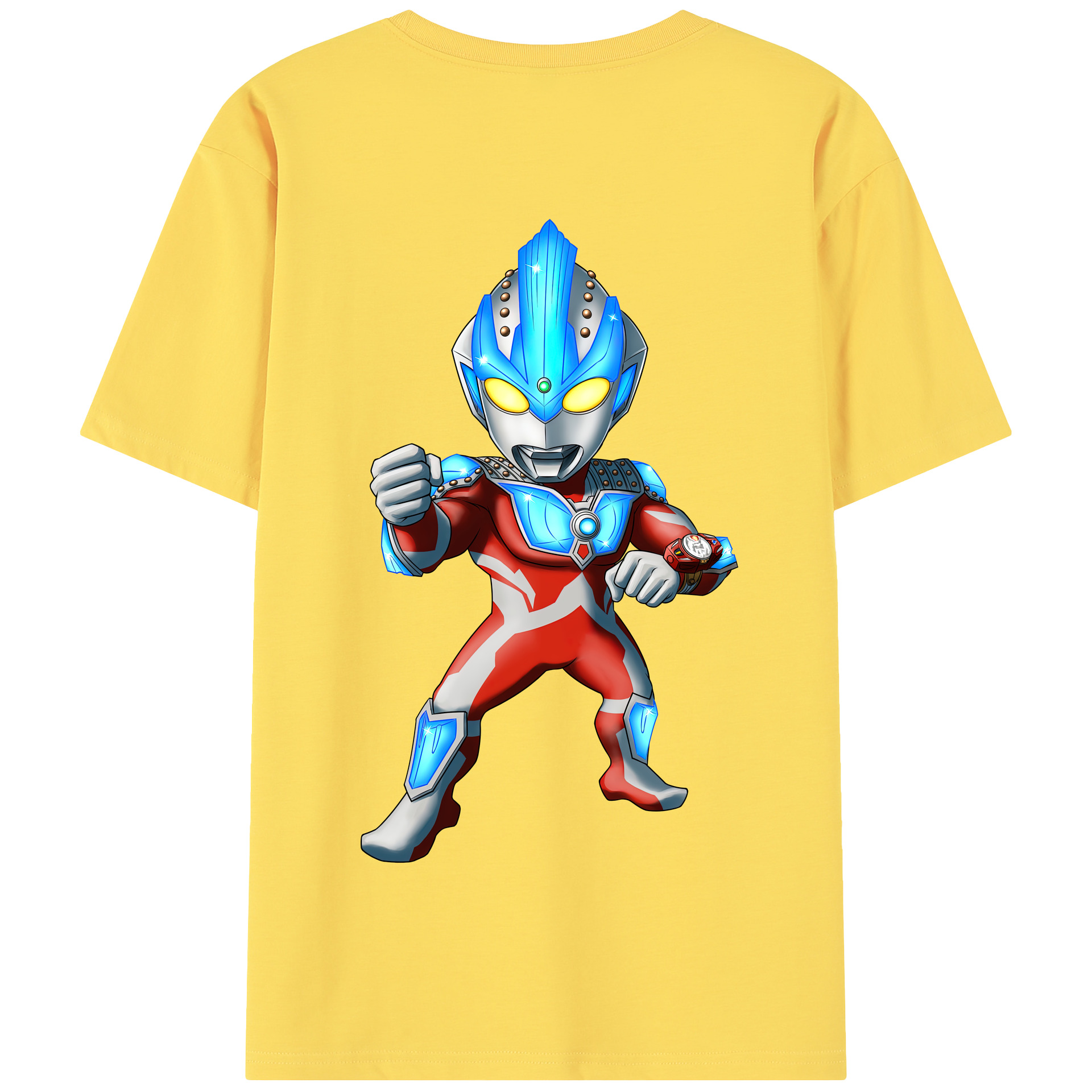 （画像用） ウルトラマン Ultraman 綿100％半袖Tシャツ（背面プリント）
