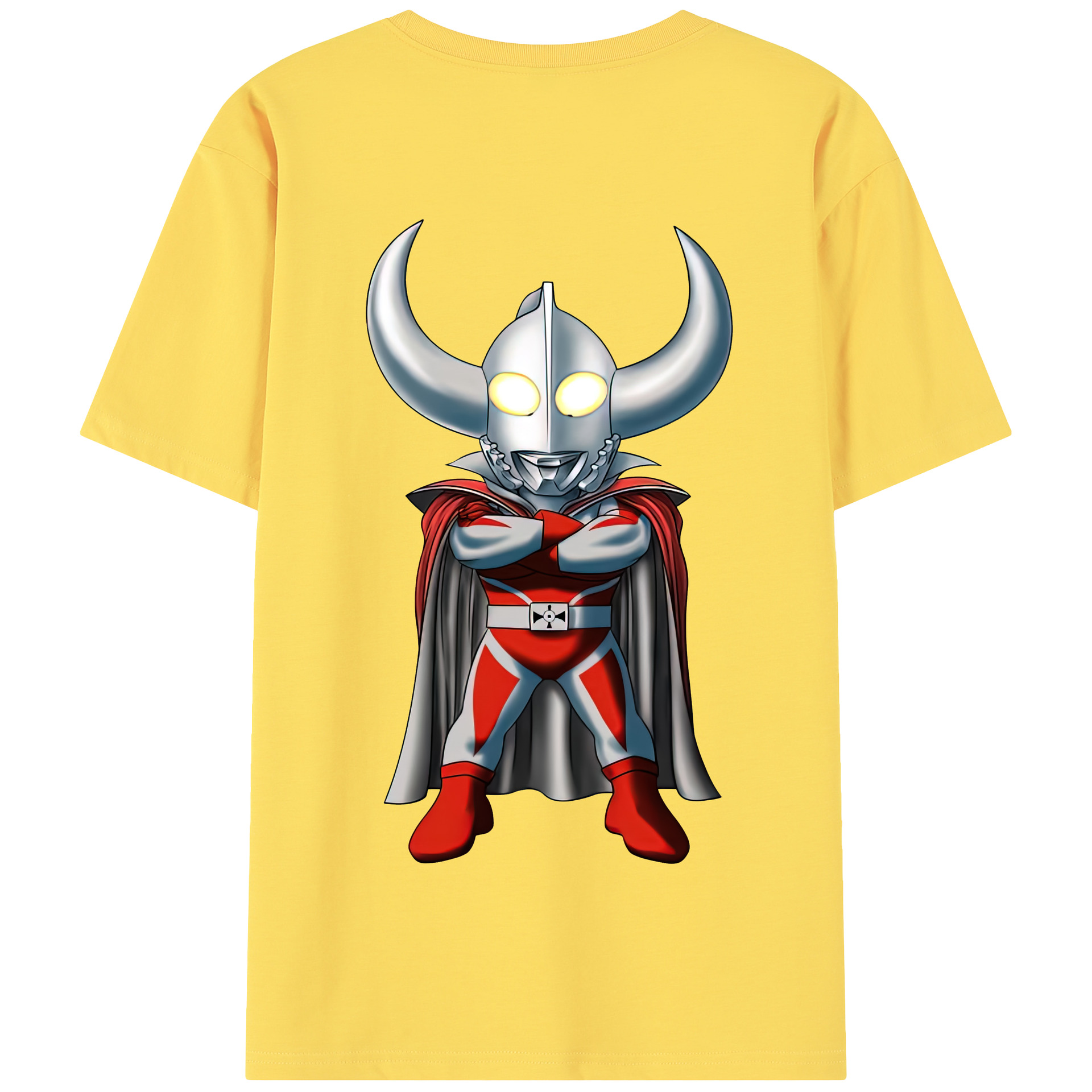（画像用） ウルトラマン Ultraman 綿100％半袖Tシャツ（背面プリント）
