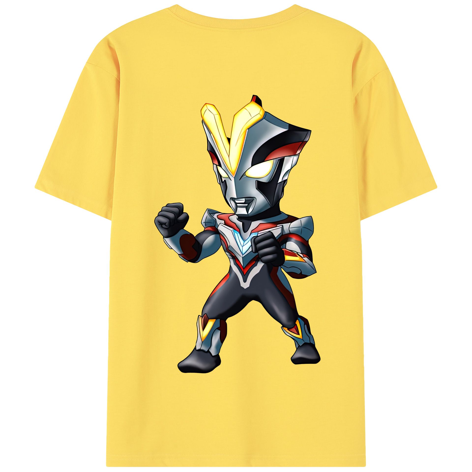 （画像用） ウルトラマン Ultraman 綿100％半袖Tシャツ（背面プリント）