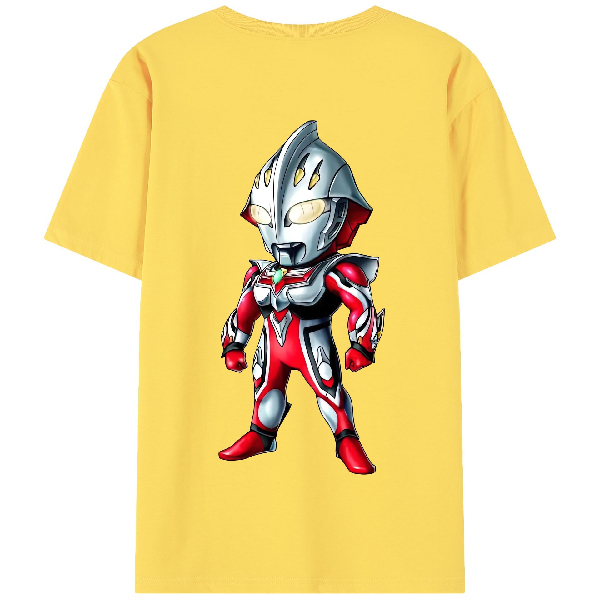 （画像用） ウルトラマン Ultraman 綿100％半袖Tシャツ（背面プリント）