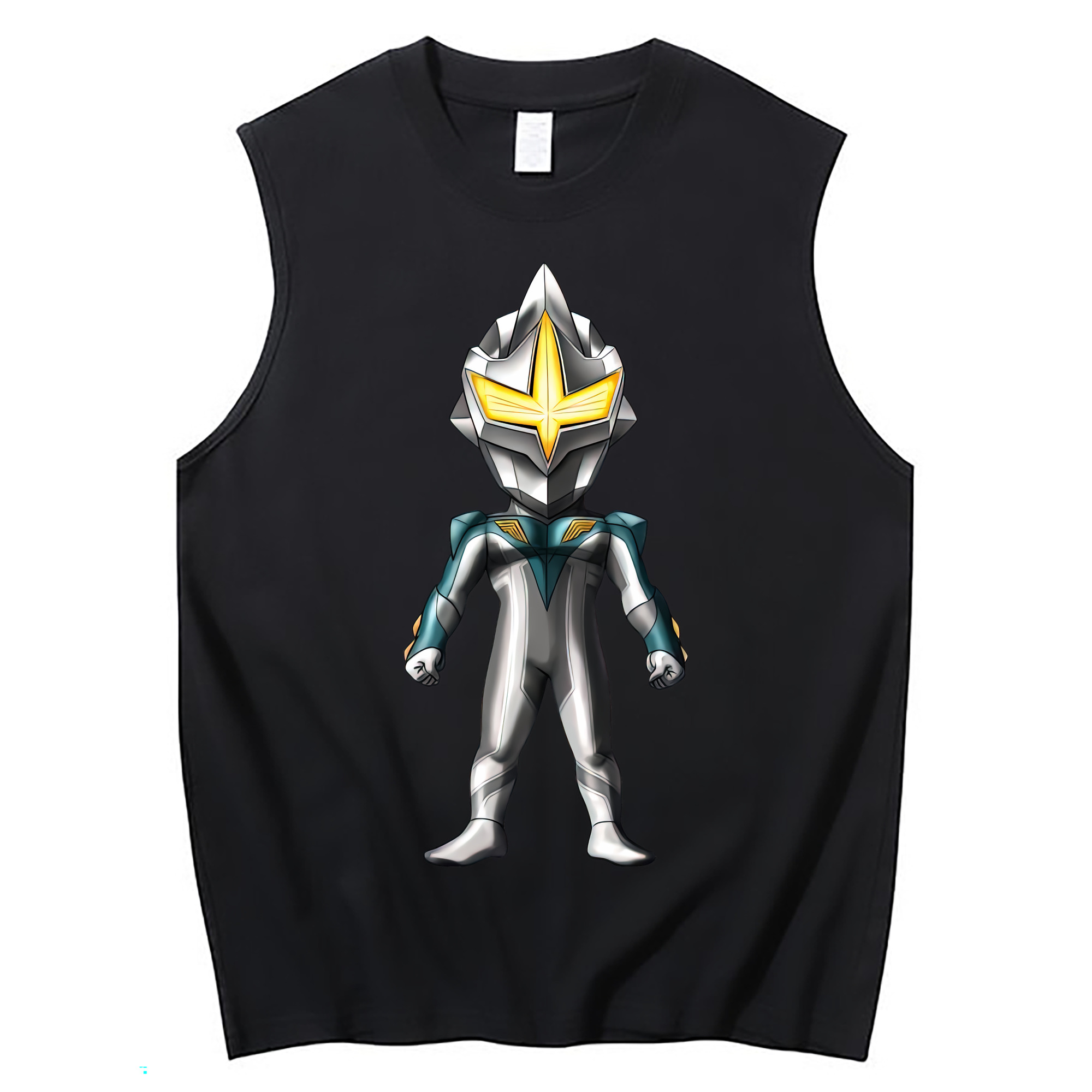 （画像用） ウルトラマン Ultraman コットン100％タンクトップ（フロントプリント）