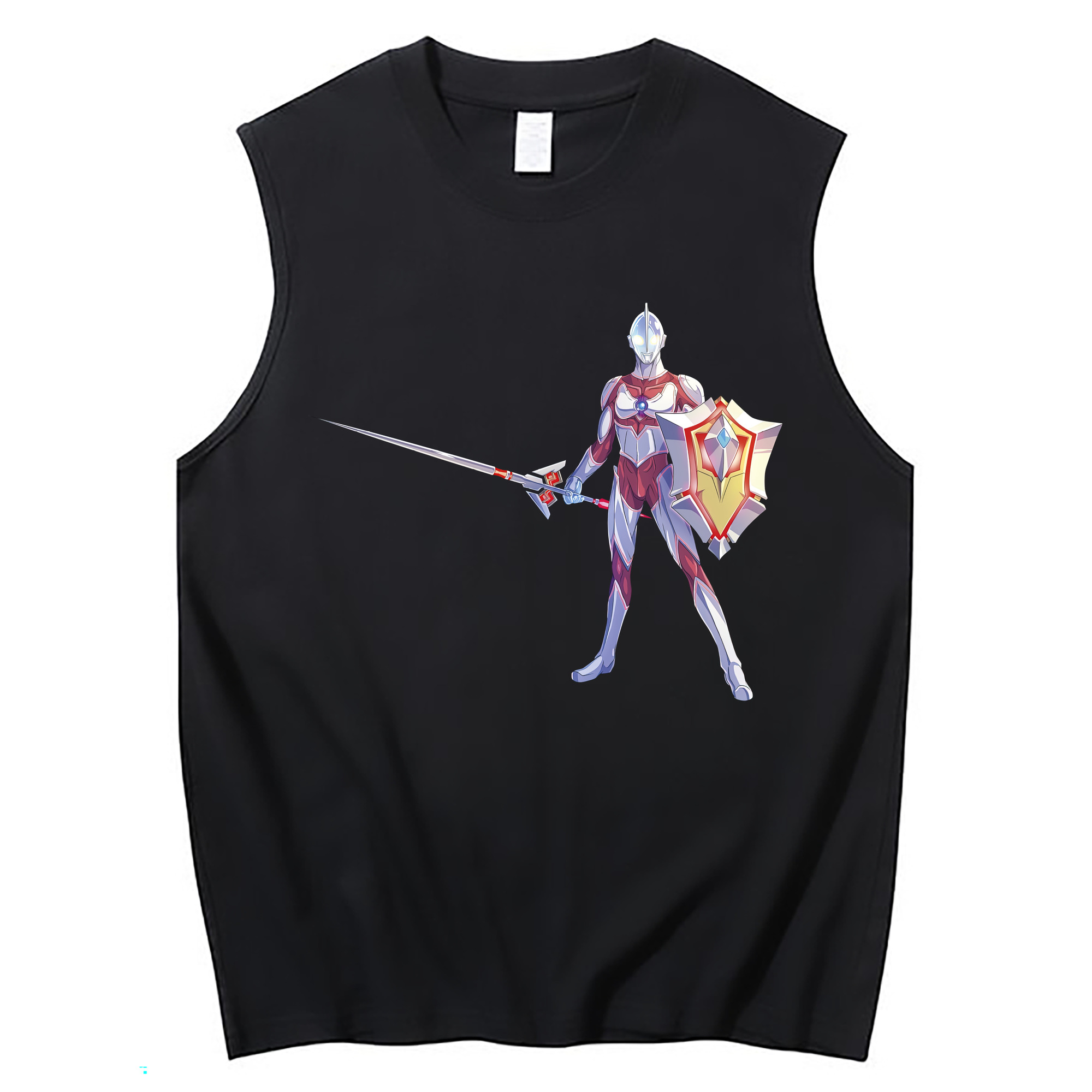 （画像用） ウルトラマン Ultraman コットン100％タンクトップ（フロントプリント）