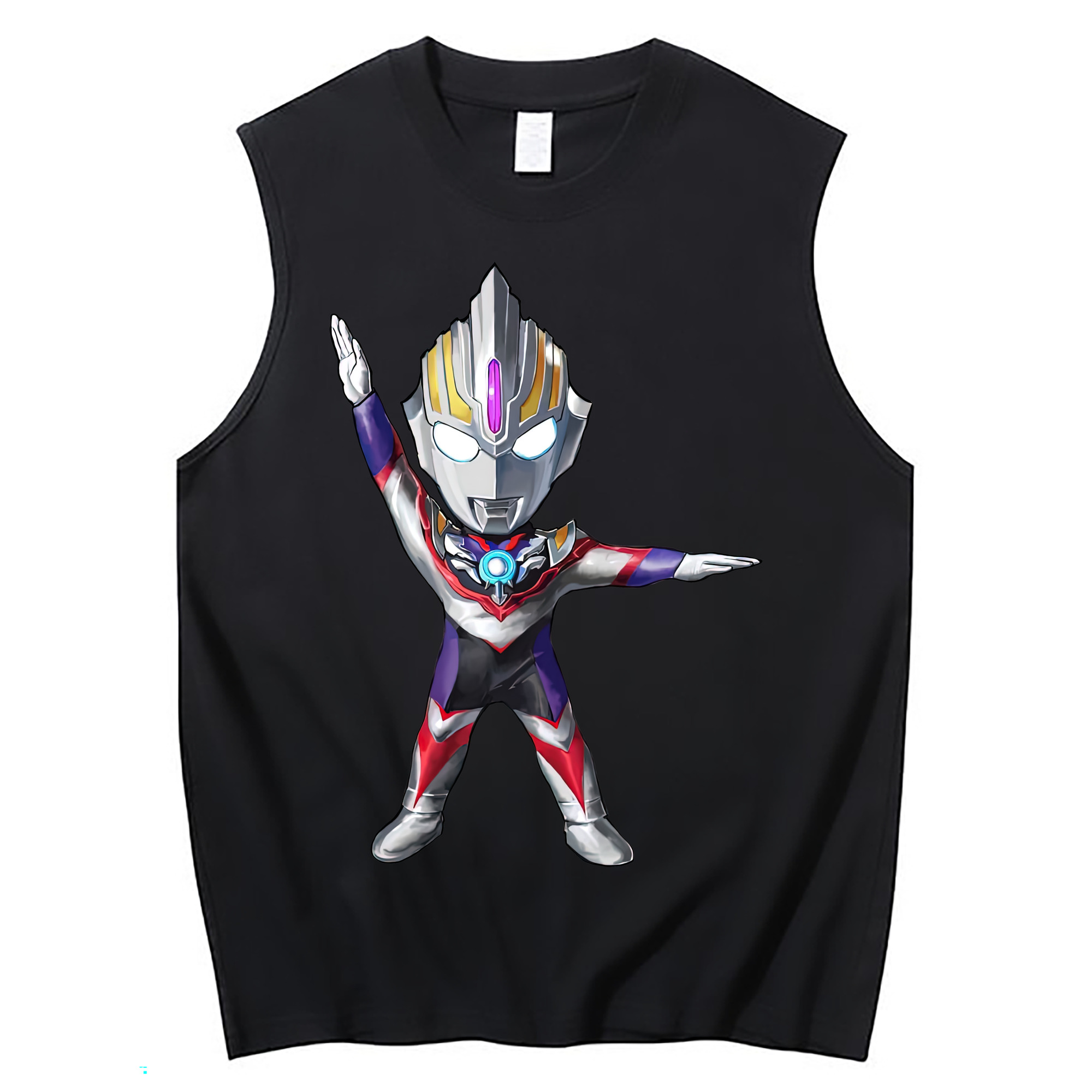 （画像用） ウルトラマン Ultraman コットン100％タンクトップ（フロントプリント）