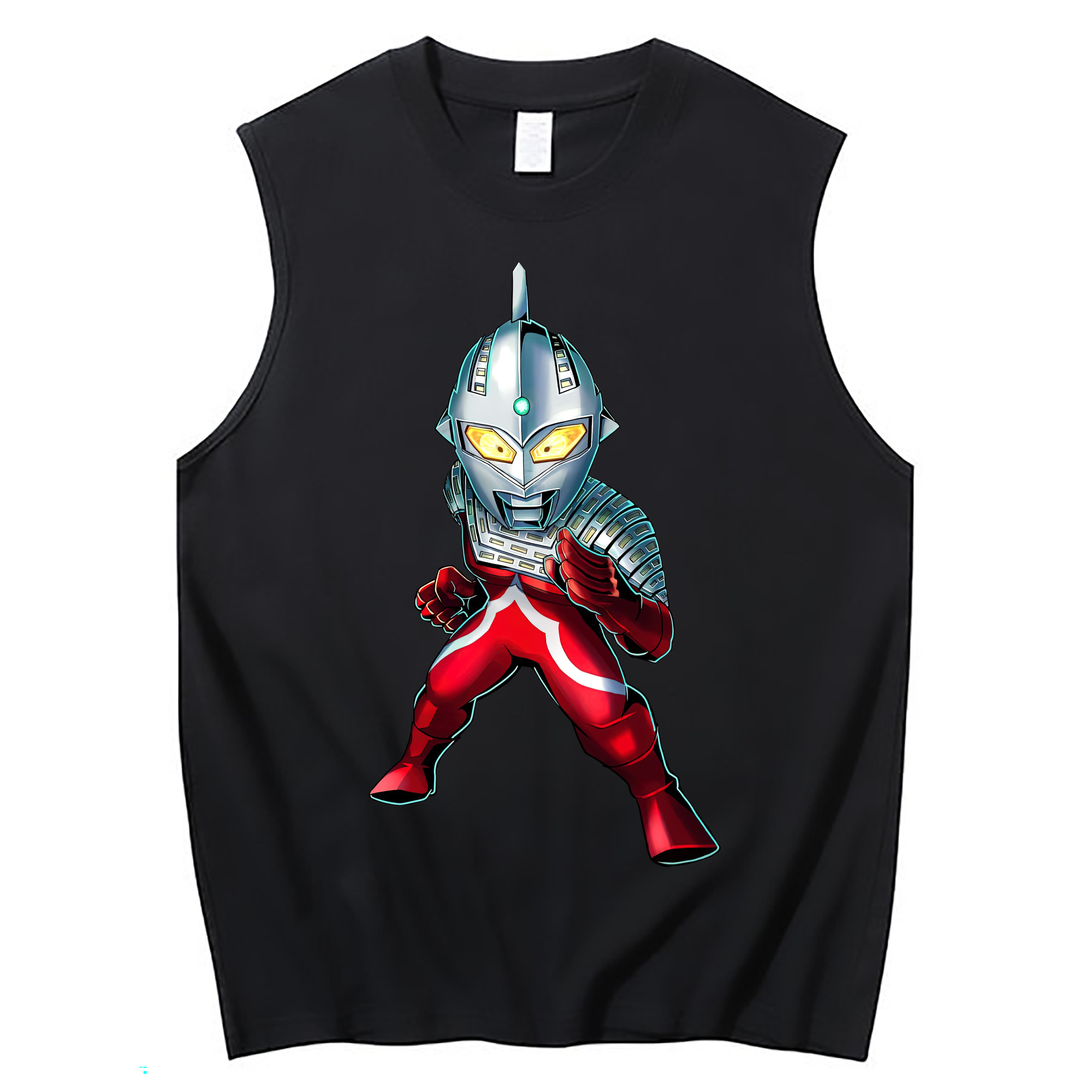 （画像用） ウルトラマン Ultraman コットン100％タンクトップ（フロントプリント）