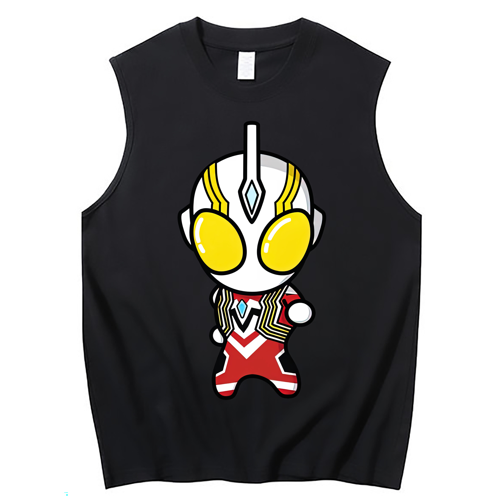 （画像用） ウルトラマン Ultraman コットン100％タンクトップ（フロントプリント）