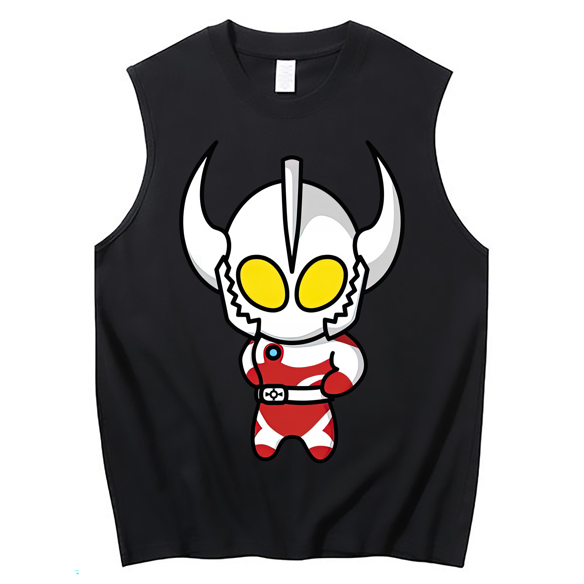 （画像用） ウルトラマン Ultraman コットン100％タンクトップ（フロントプリント）