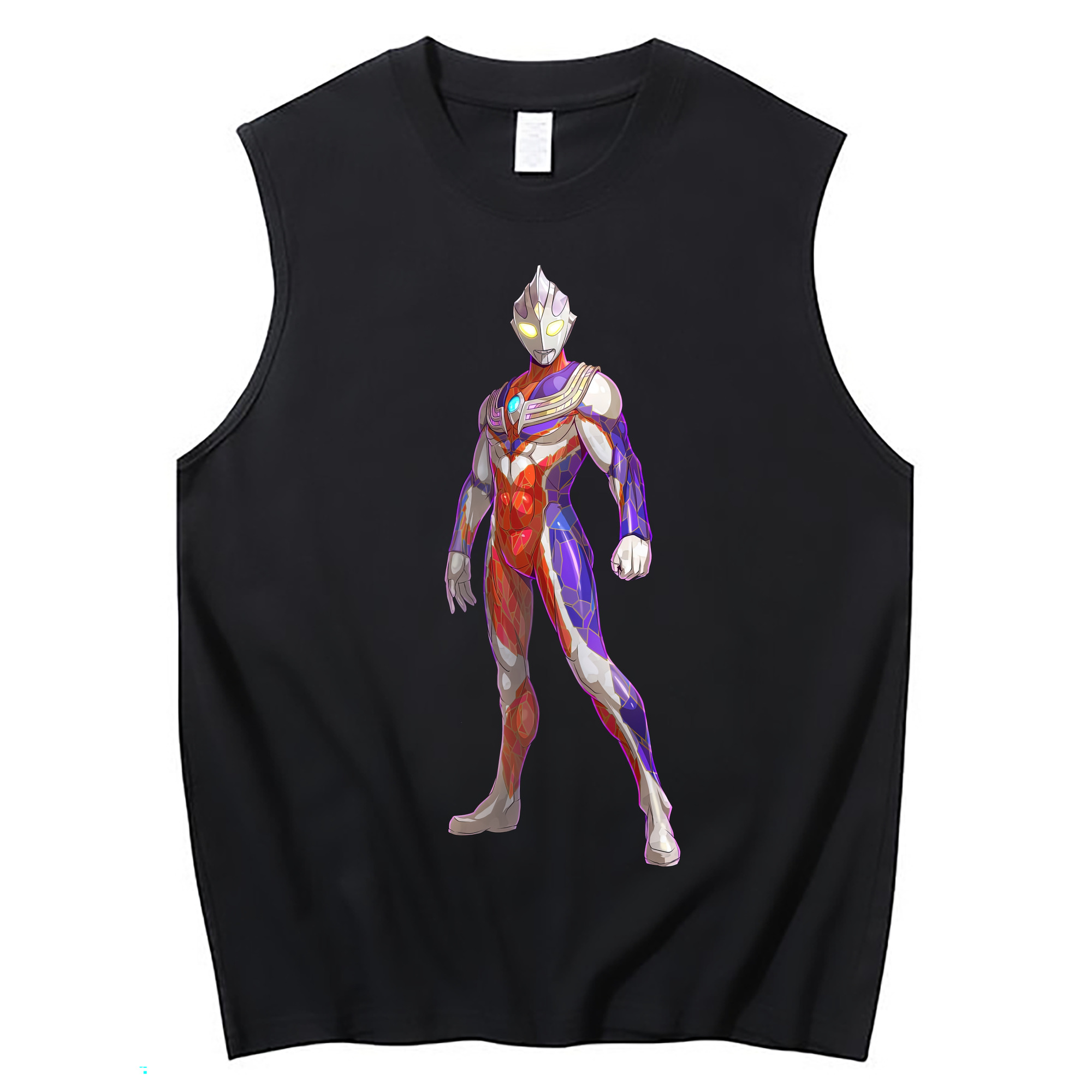 （画像用） ウルトラマン Ultraman コットン100％タンクトップ（フロントプリント）