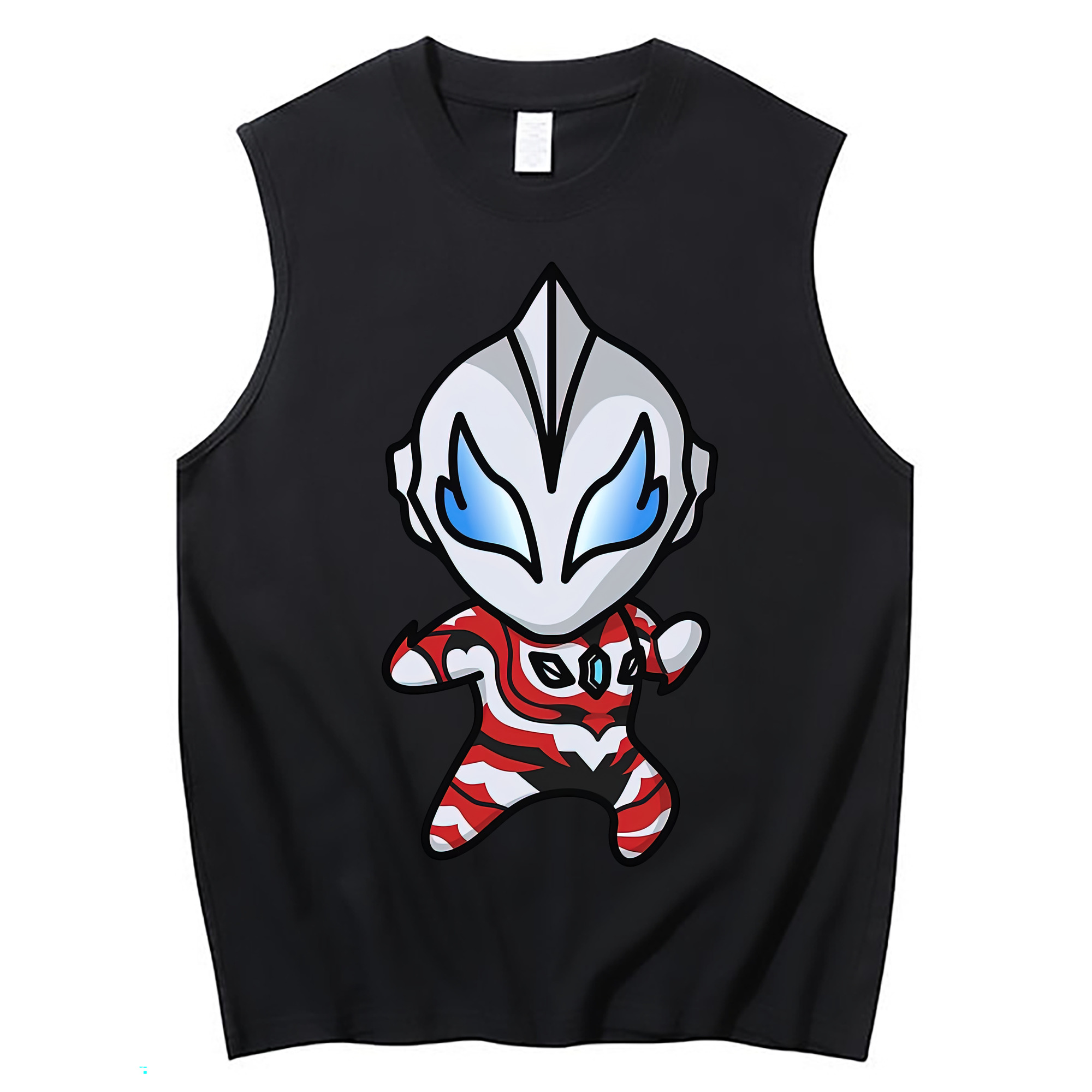 （画像用） ウルトラマン Ultraman コットン100％タンクトップ（フロントプリント）