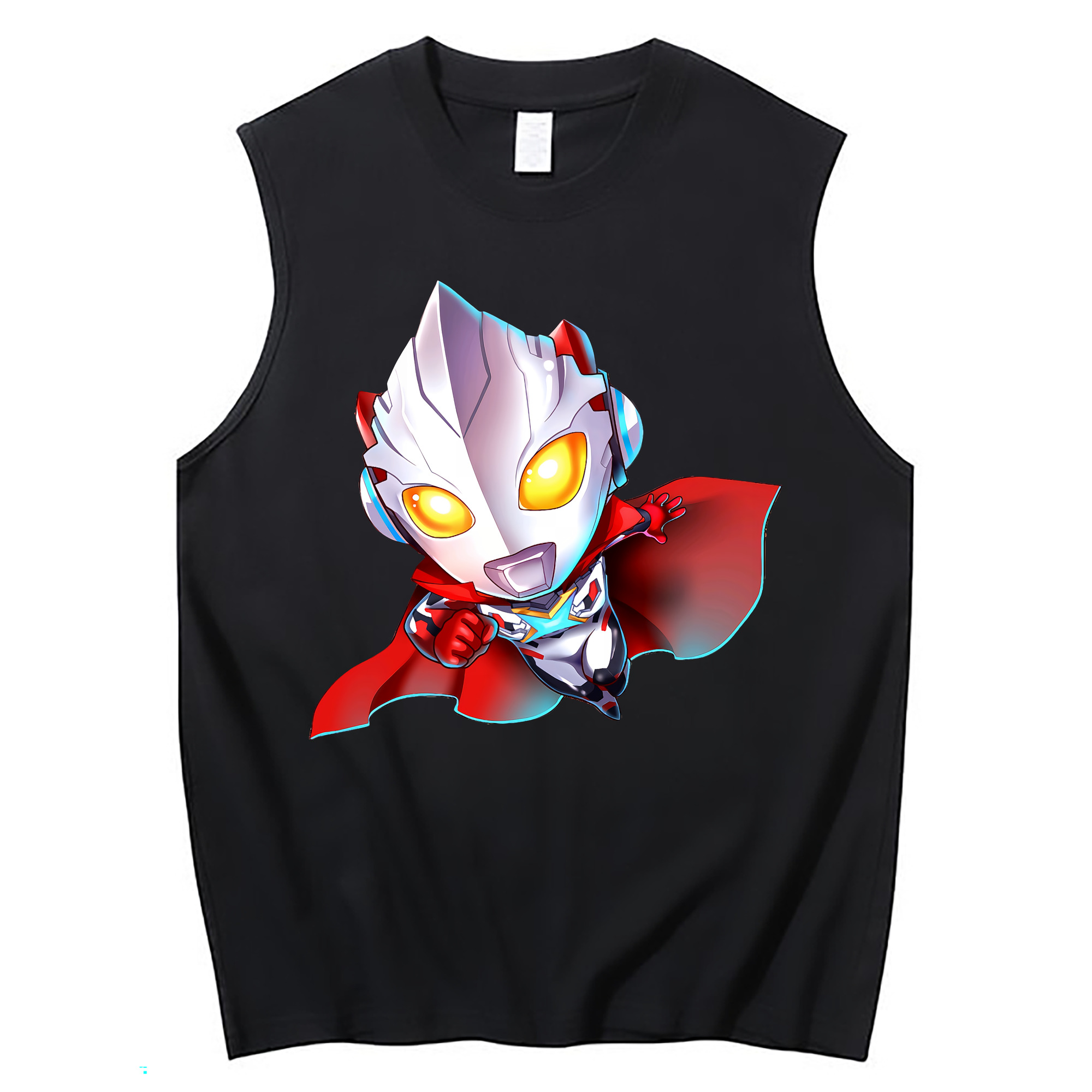 （画像用） ウルトラマン Ultraman コットン100％タンクトップ（フロントプリント）