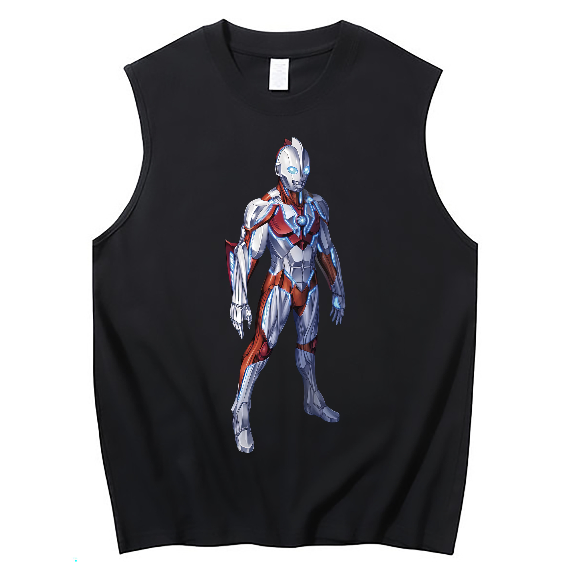 （画像用） ウルトラマン Ultraman コットン100％タンクトップ（フロントプリント）