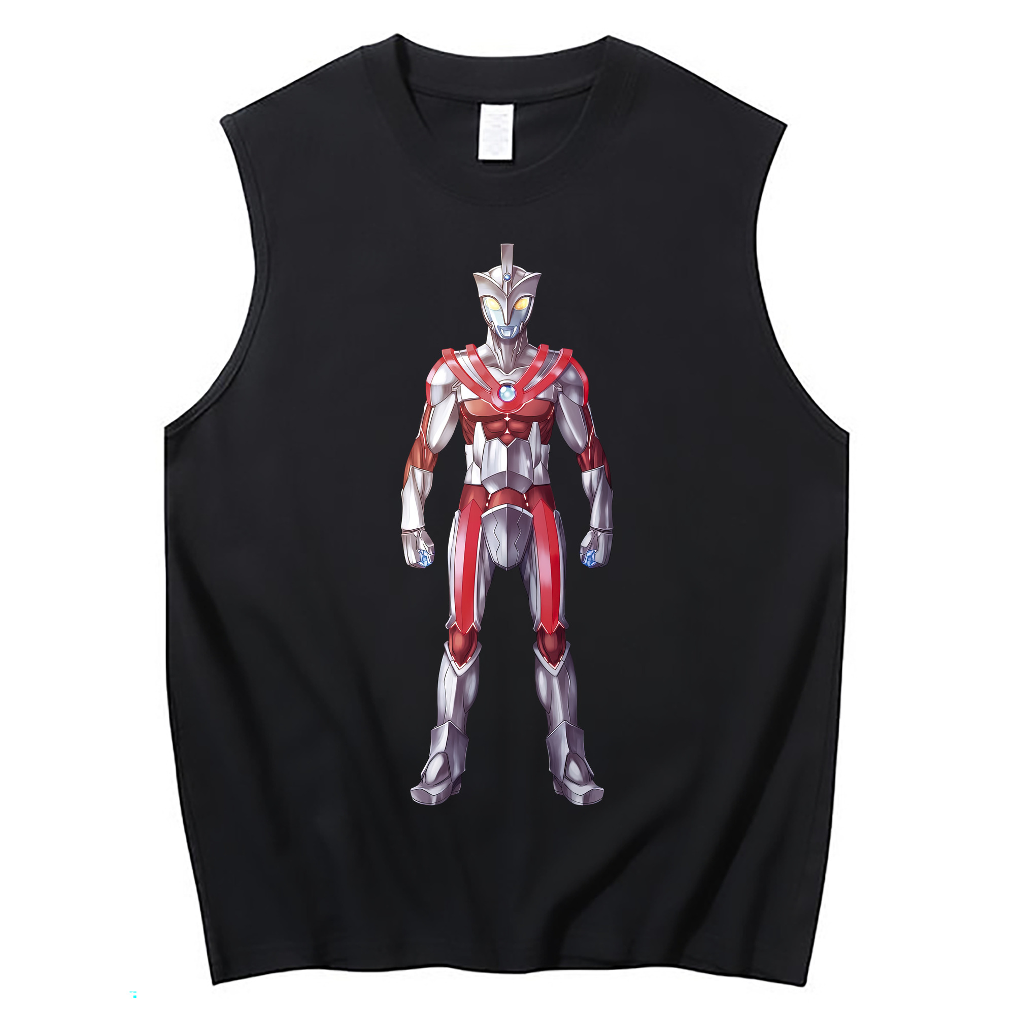 （画像用） ウルトラマン Ultraman コットン100％タンクトップ（フロントプリント）