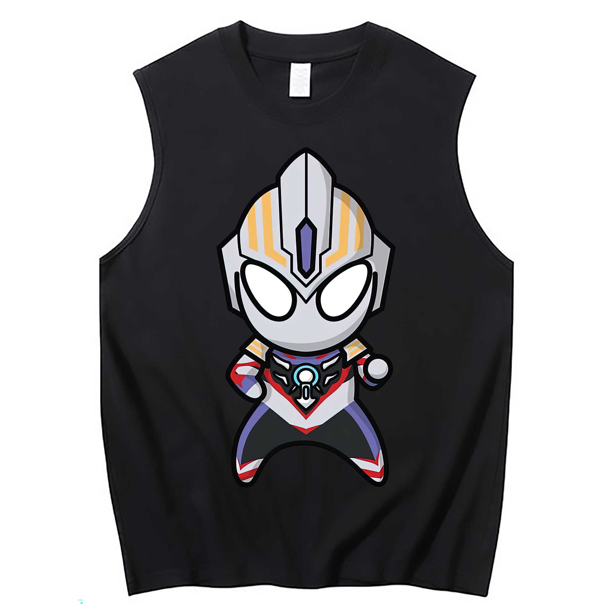 （画像用） ウルトラマン Ultraman コットン100％タンクトップ（フロントプリント）