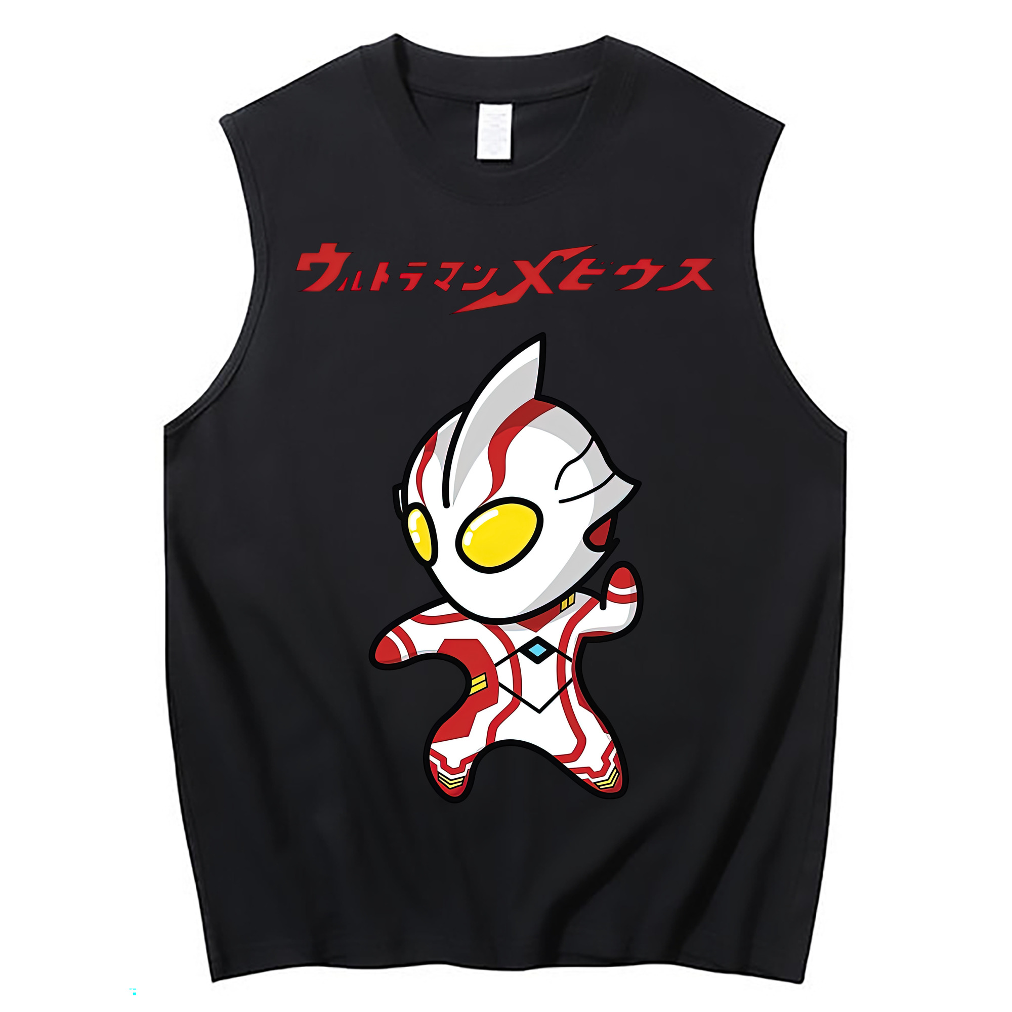 （画像用） ウルトラマン Ultraman コットン100％タンクトップ（フロントプリント）