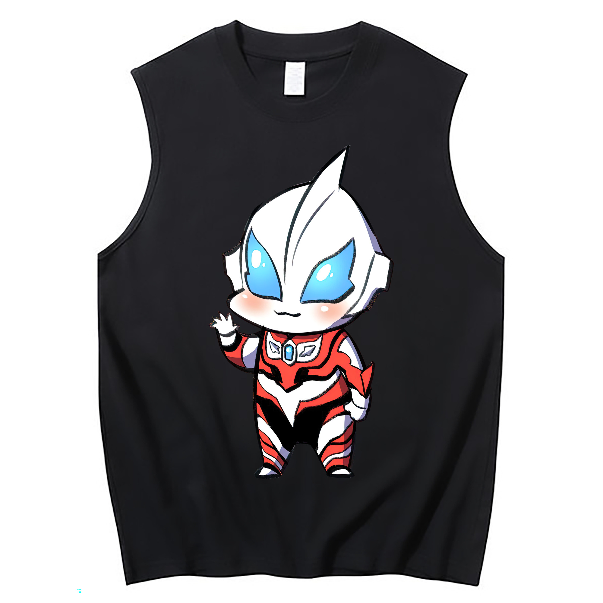 （画像用） ウルトラマン Ultraman コットン100％タンクトップ（フロントプリント）