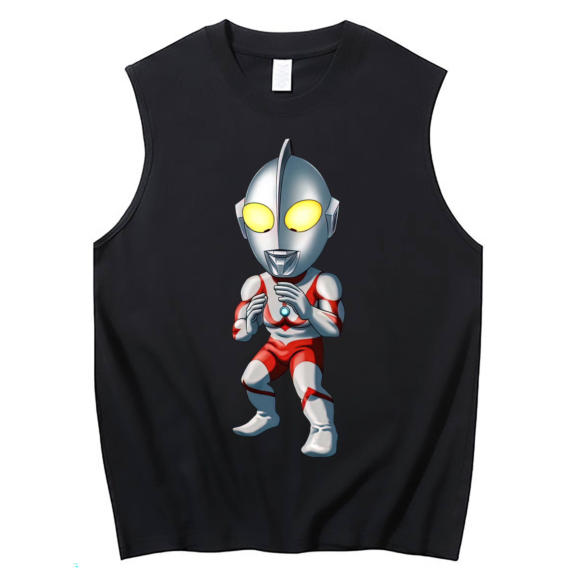 （画像用） ウルトラマン Ultraman コットン100％タンクトップ（フロントプリント）