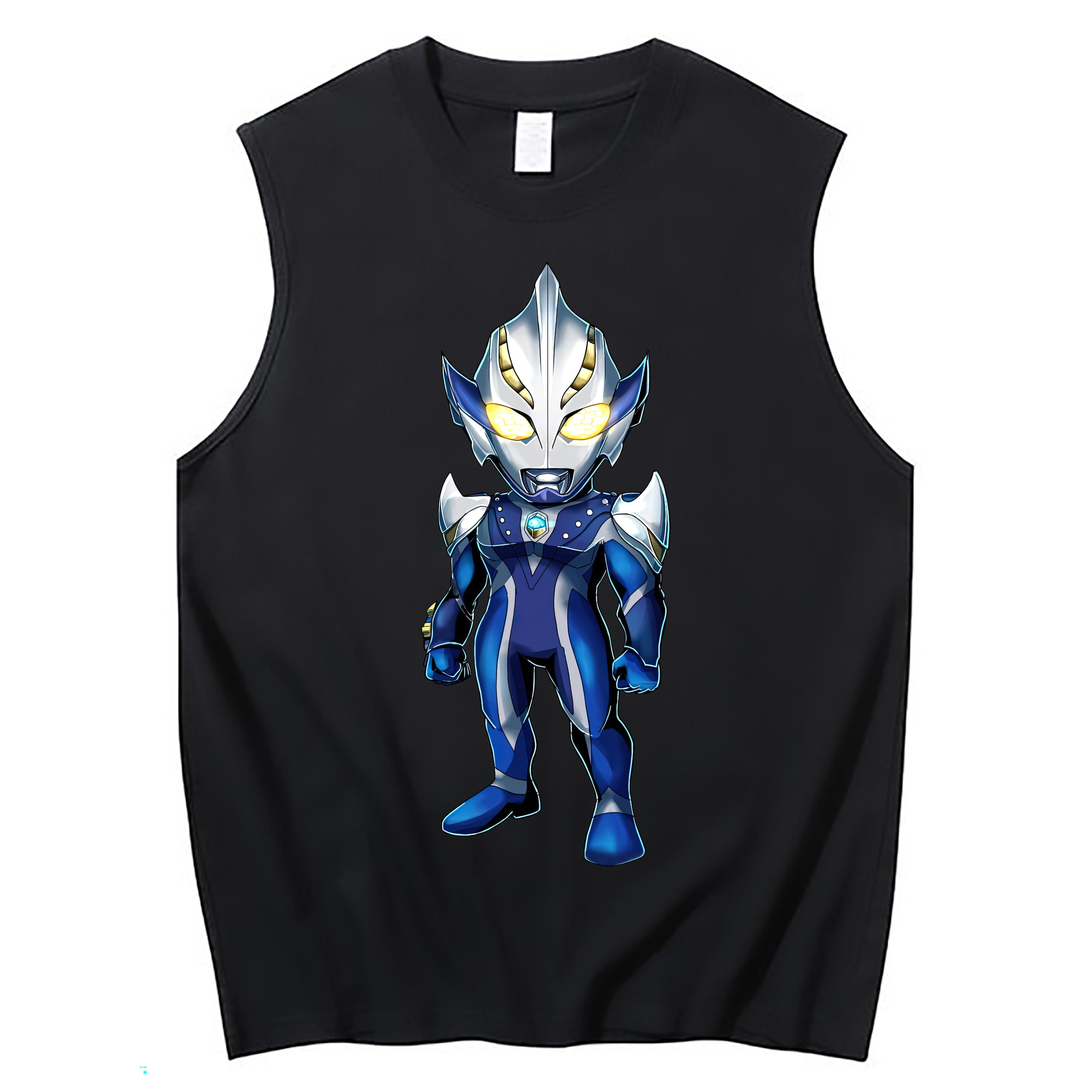 （画像用） ウルトラマン Ultraman コットン100％タンクトップ（フロントプリント）