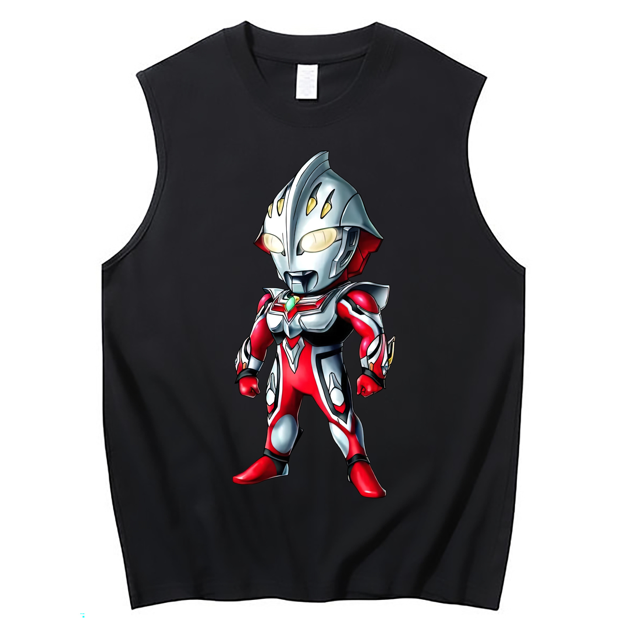 （画像用） ウルトラマン Ultraman コットン100％タンクトップ（フロントプリント）