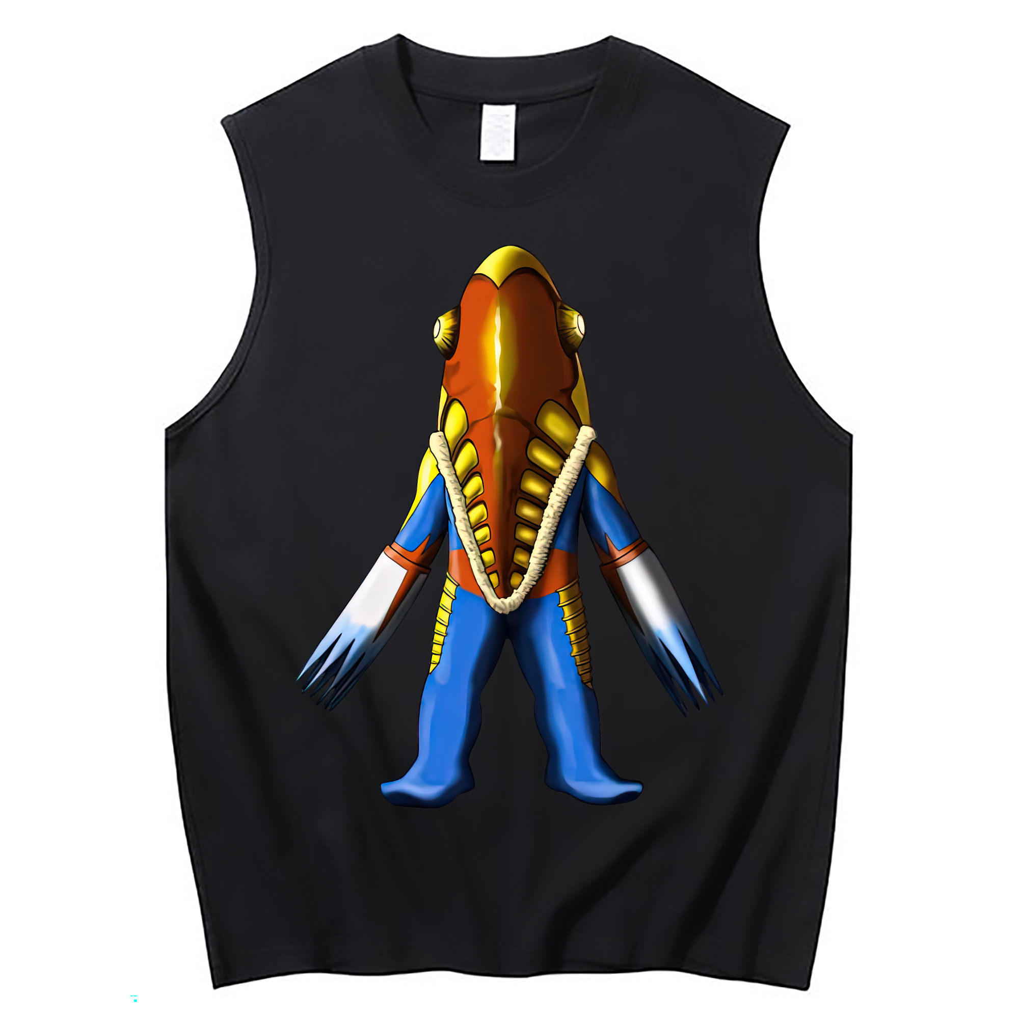（画像用） ウルトラマン Ultraman コットン100％タンクトップ（フロントプリント）