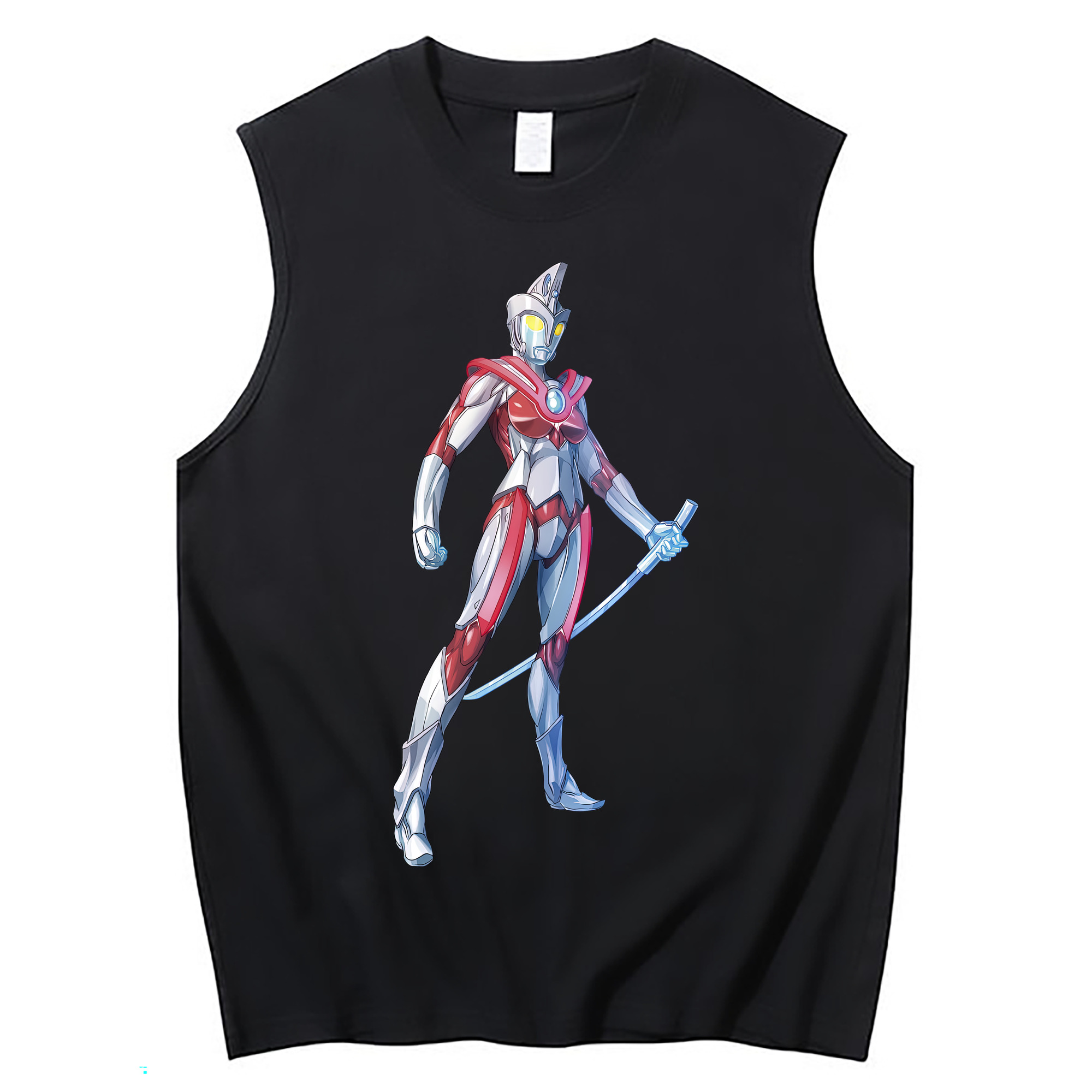 （画像用） ウルトラマン Ultraman コットン100％タンクトップ（フロントプリント）