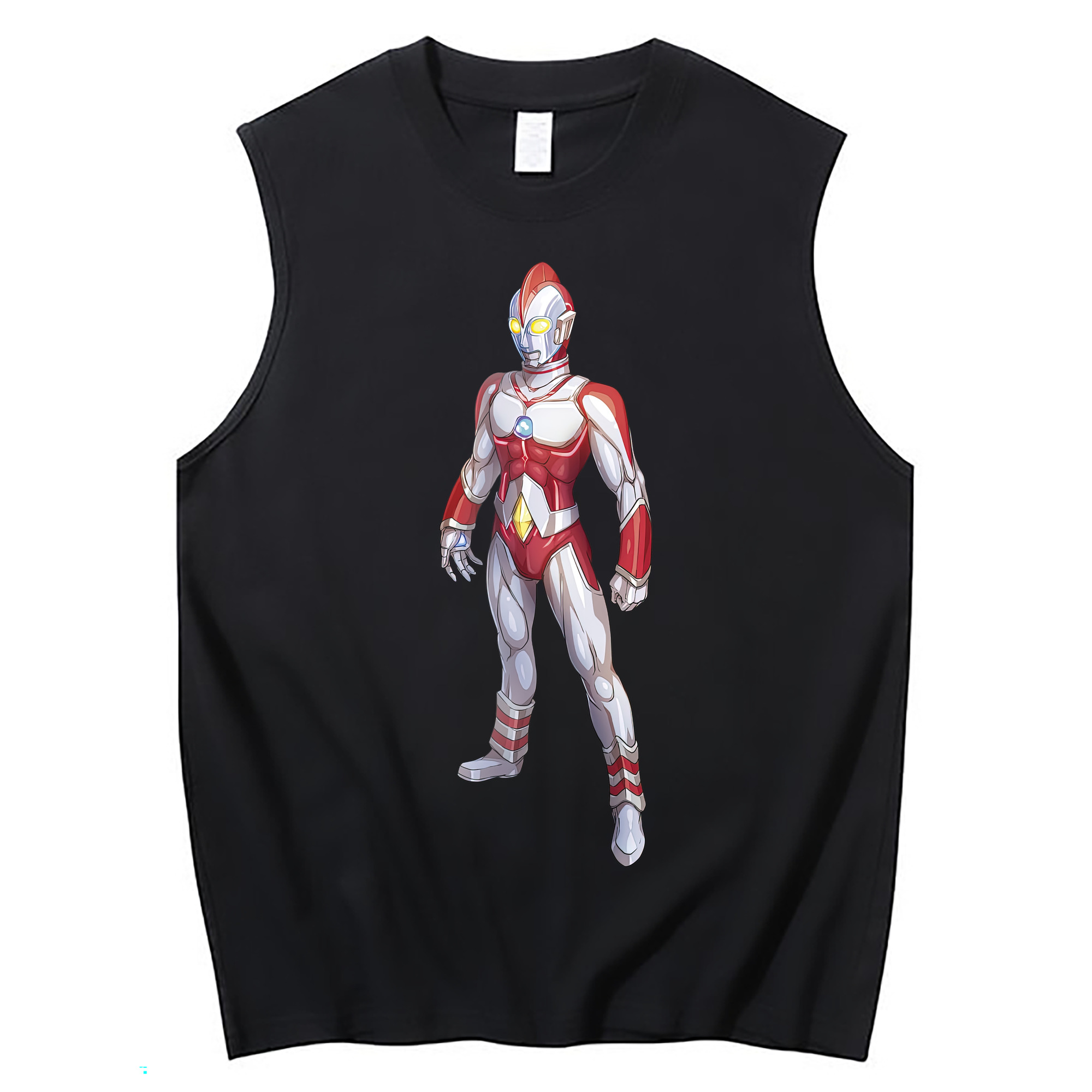 （画像用） ウルトラマン Ultraman コットン100％タンクトップ（フロントプリント）