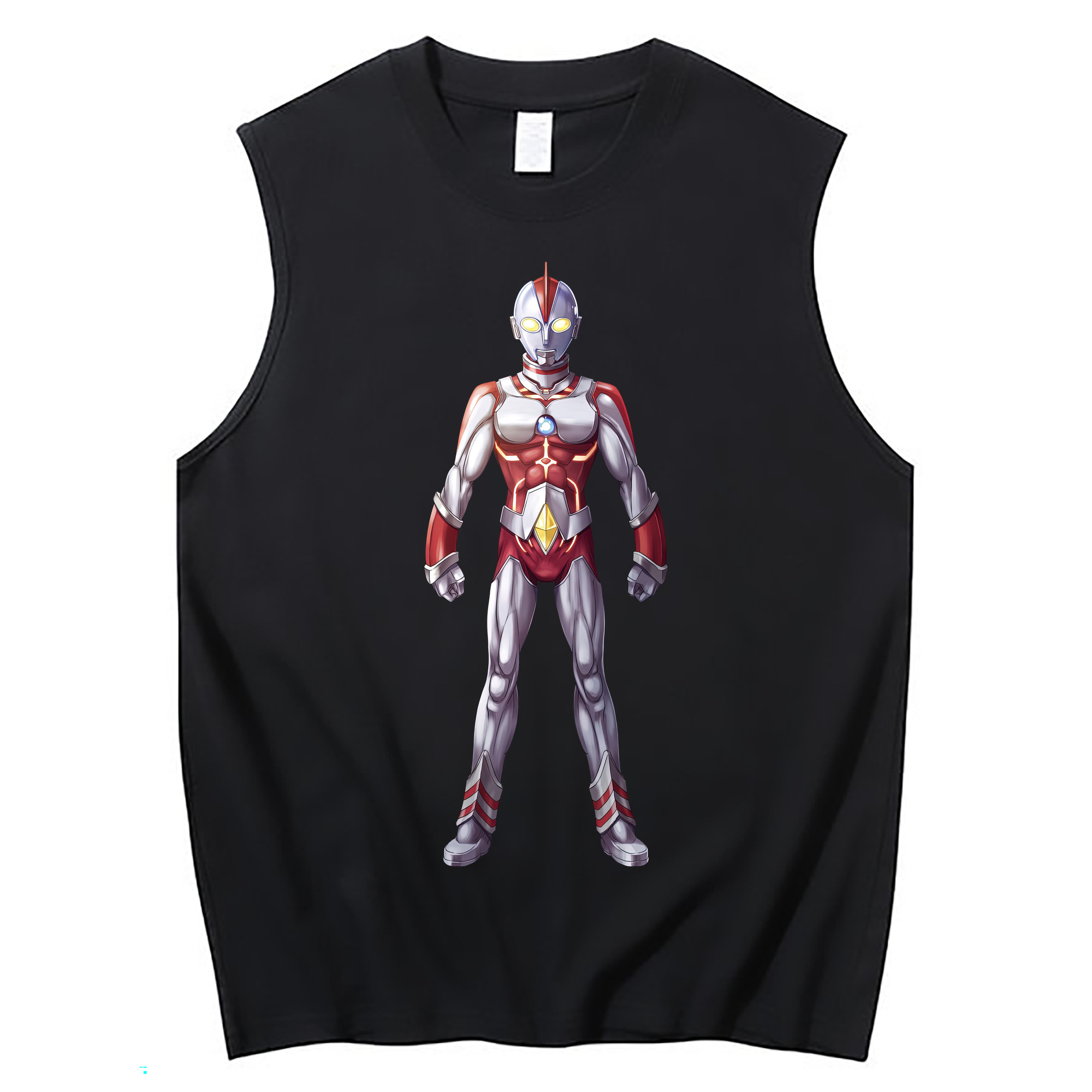 （画像用） ウルトラマン Ultraman コットン100％タンクトップ（フロントプリント）