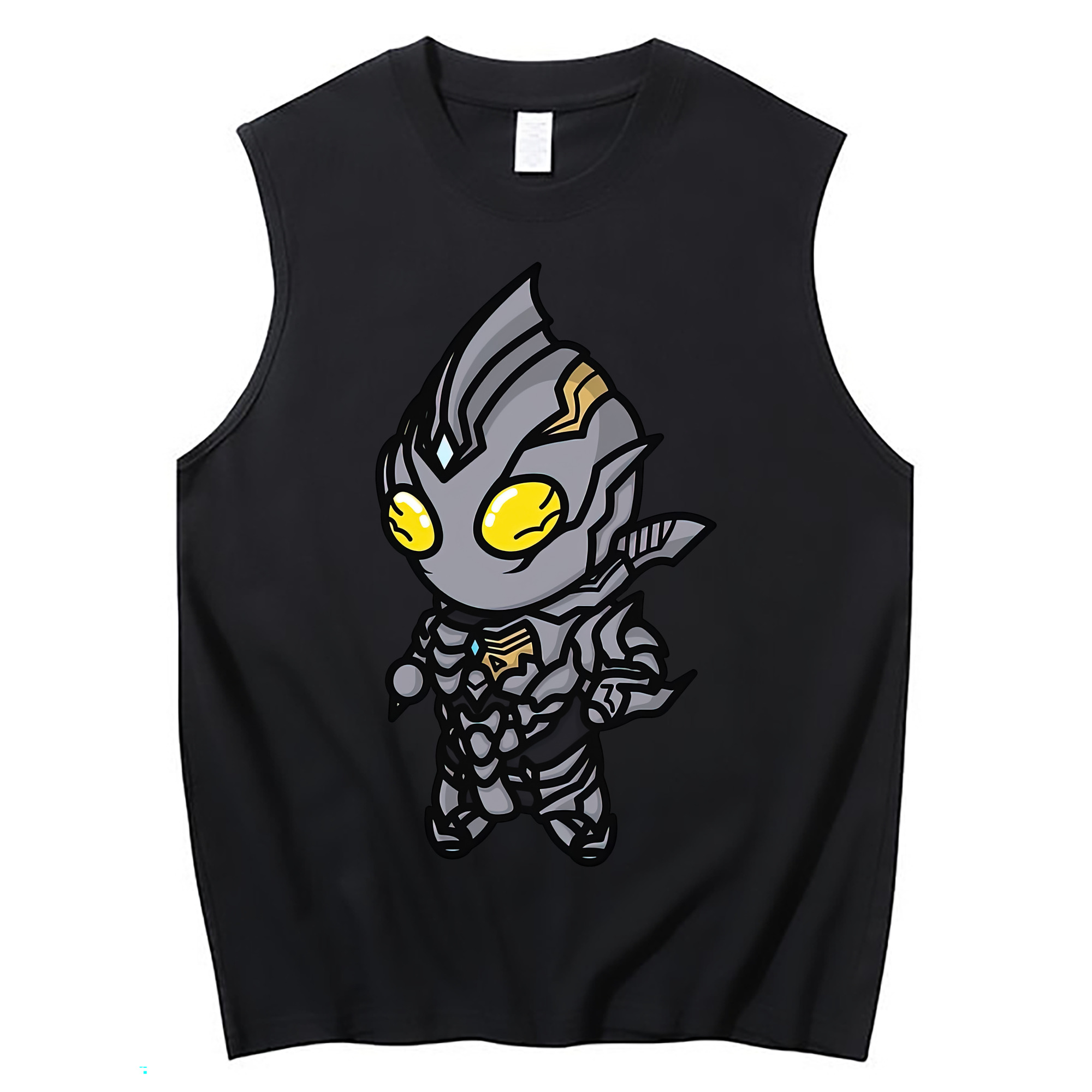 （画像用） ウルトラマン Ultraman コットン100％タンクトップ（フロントプリント）