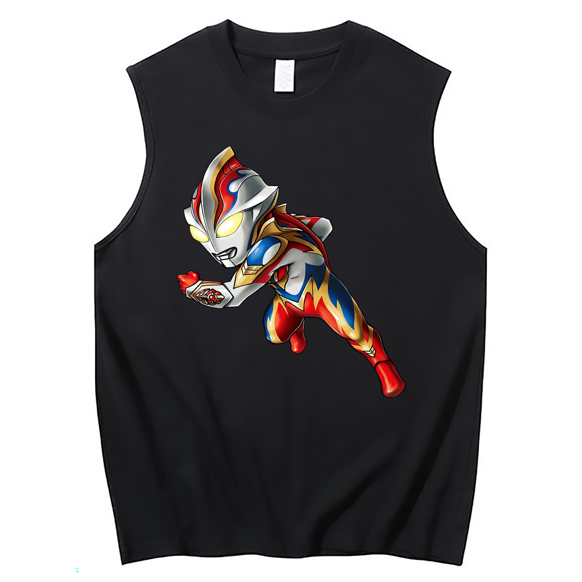 （画像用） ウルトラマン Ultraman コットン100％タンクトップ（フロントプリント）