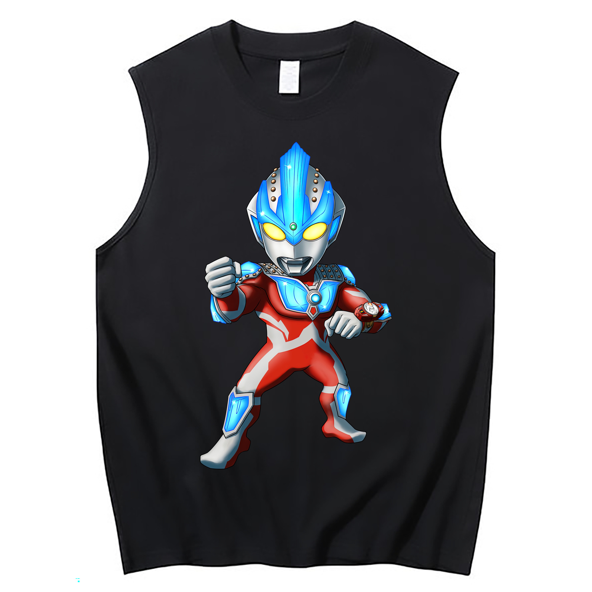 （画像用） ウルトラマン Ultraman コットン100％タンクトップ（フロントプリント）
