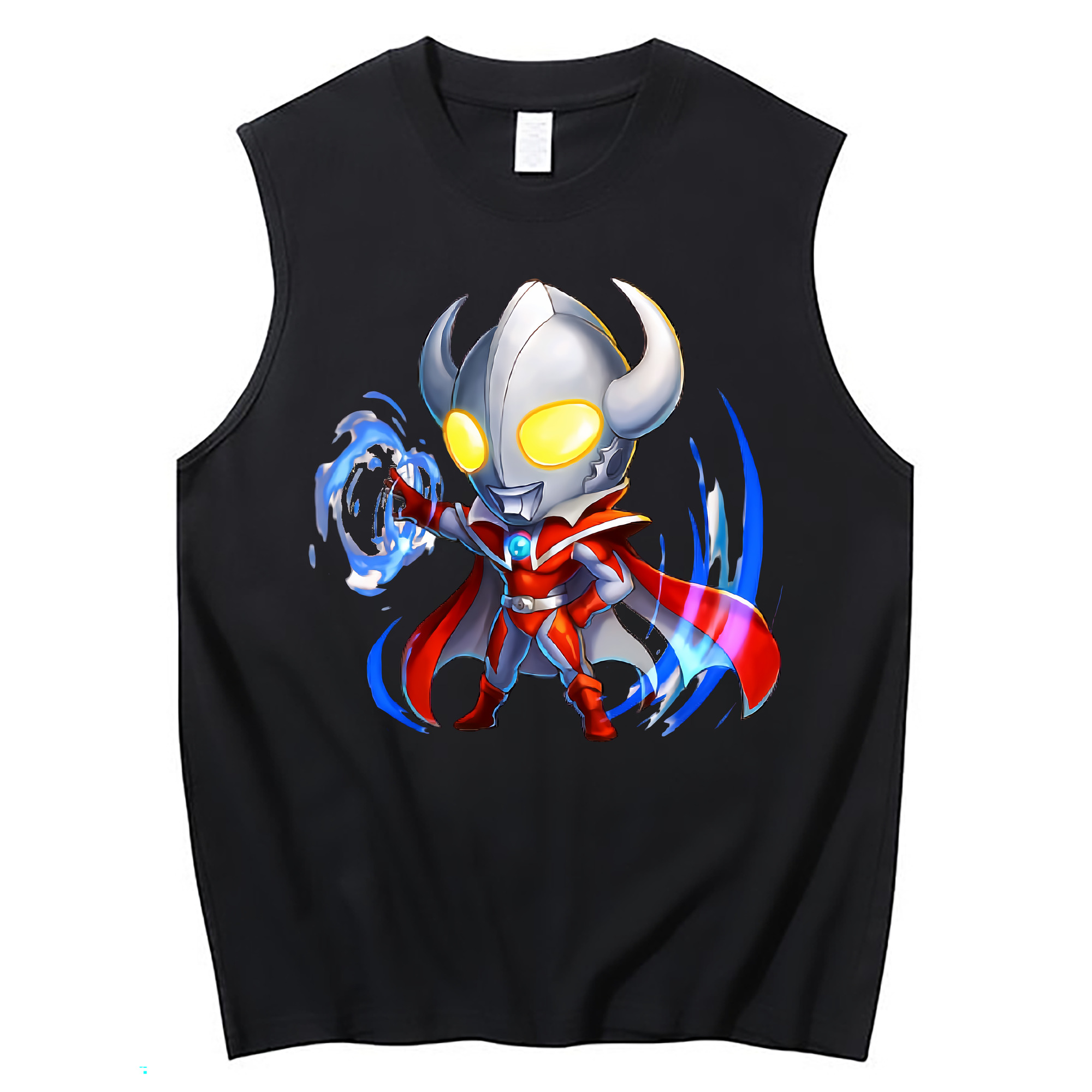 （画像用） ウルトラマン Ultraman コットン100％タンクトップ（フロントプリント）