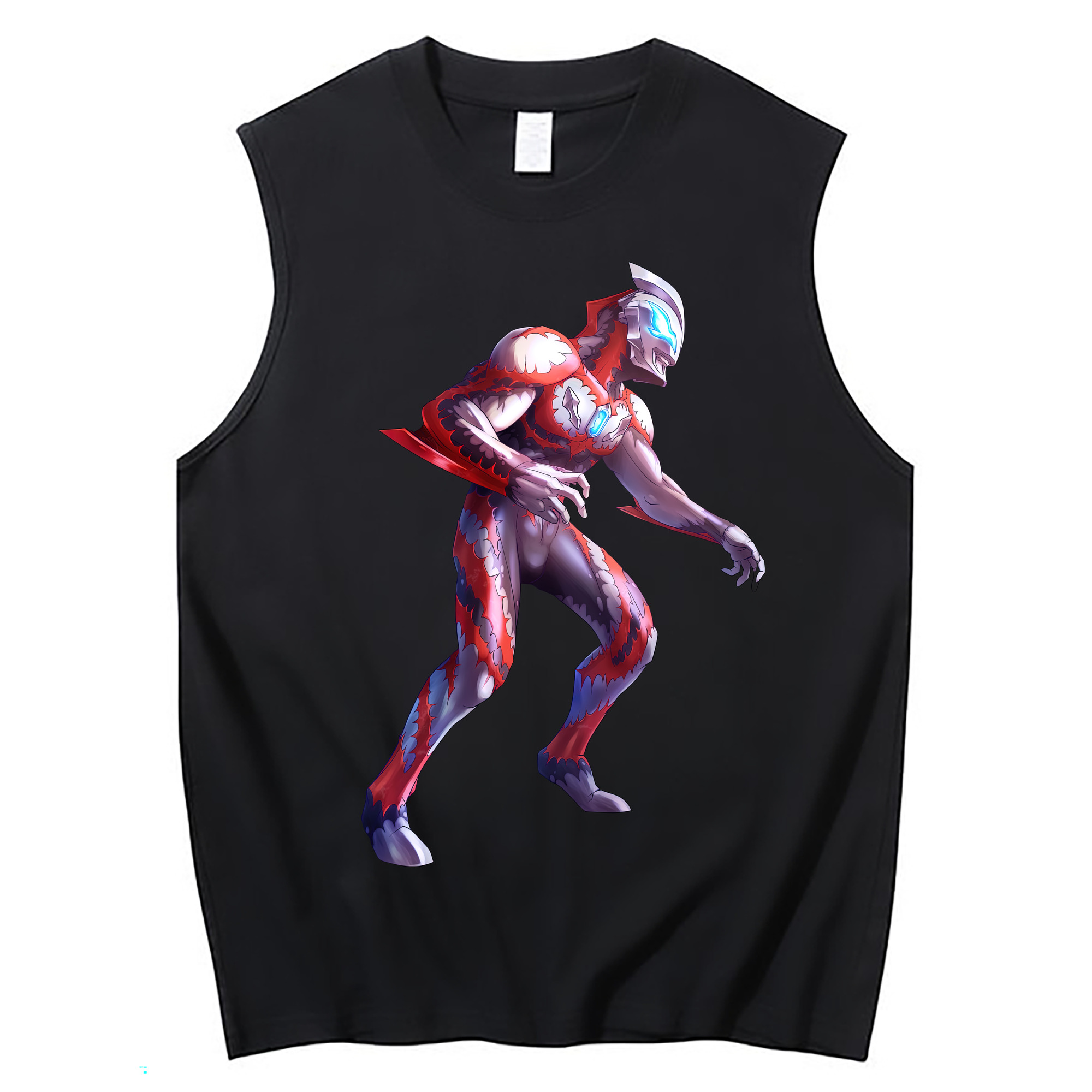 （画像用） ウルトラマン Ultraman コットン100％タンクトップ（フロントプリント）