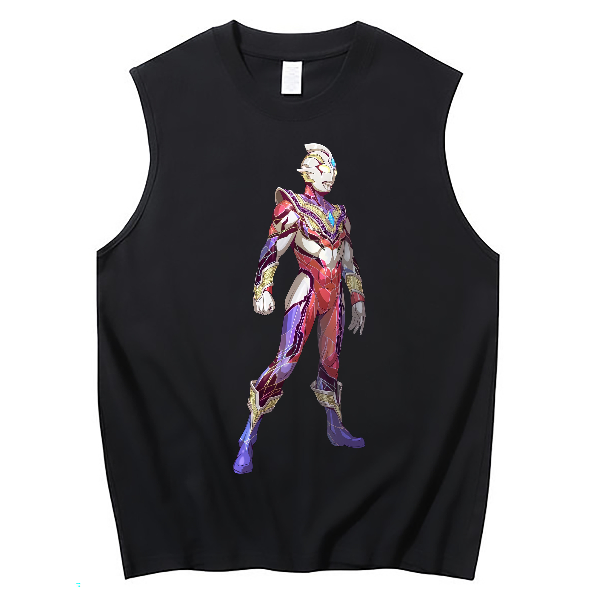 （画像用） ウルトラマン Ultraman コットン100％タンクトップ（フロントプリント）