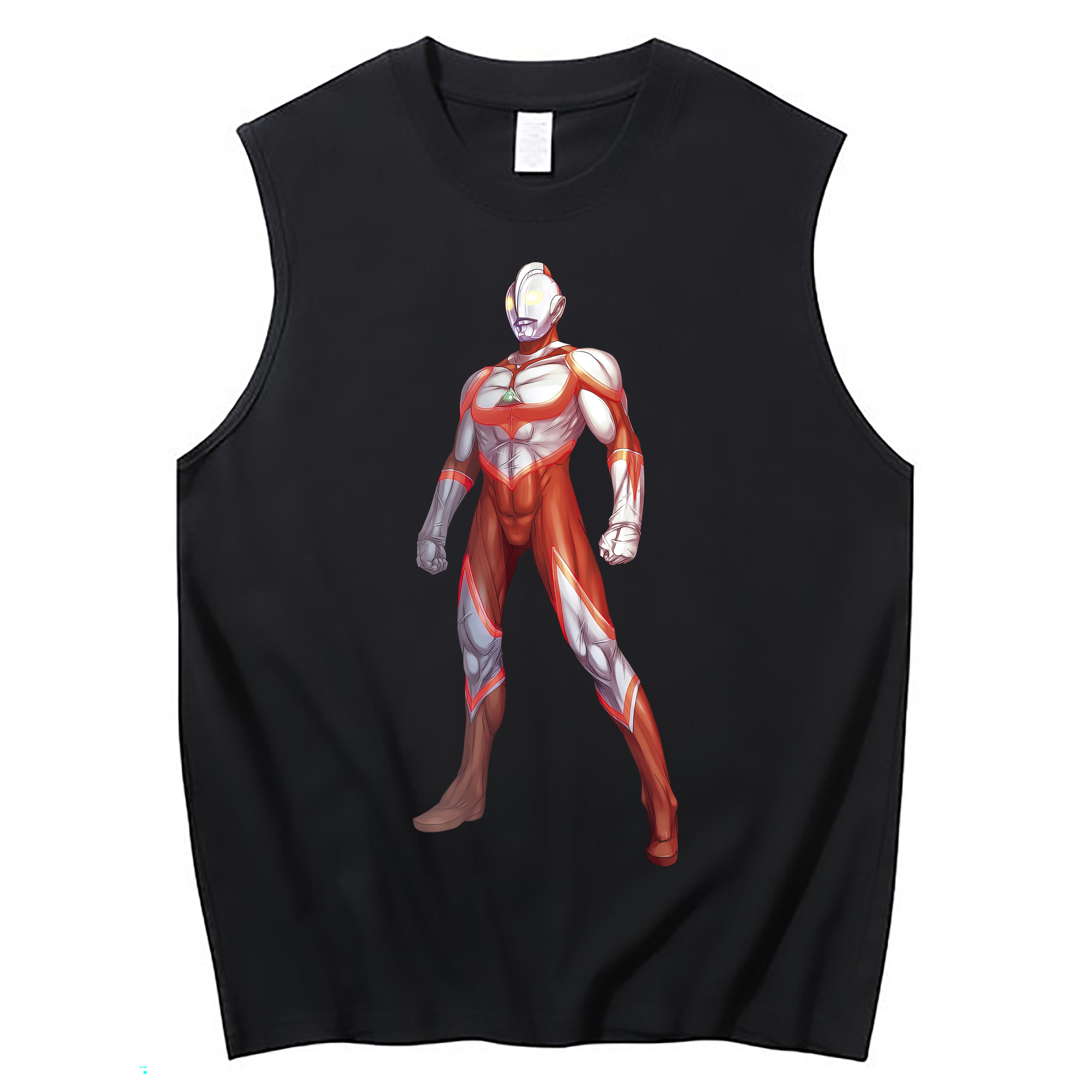 （画像用） ウルトラマン Ultraman コットン100％タンクトップ（フロントプリント）