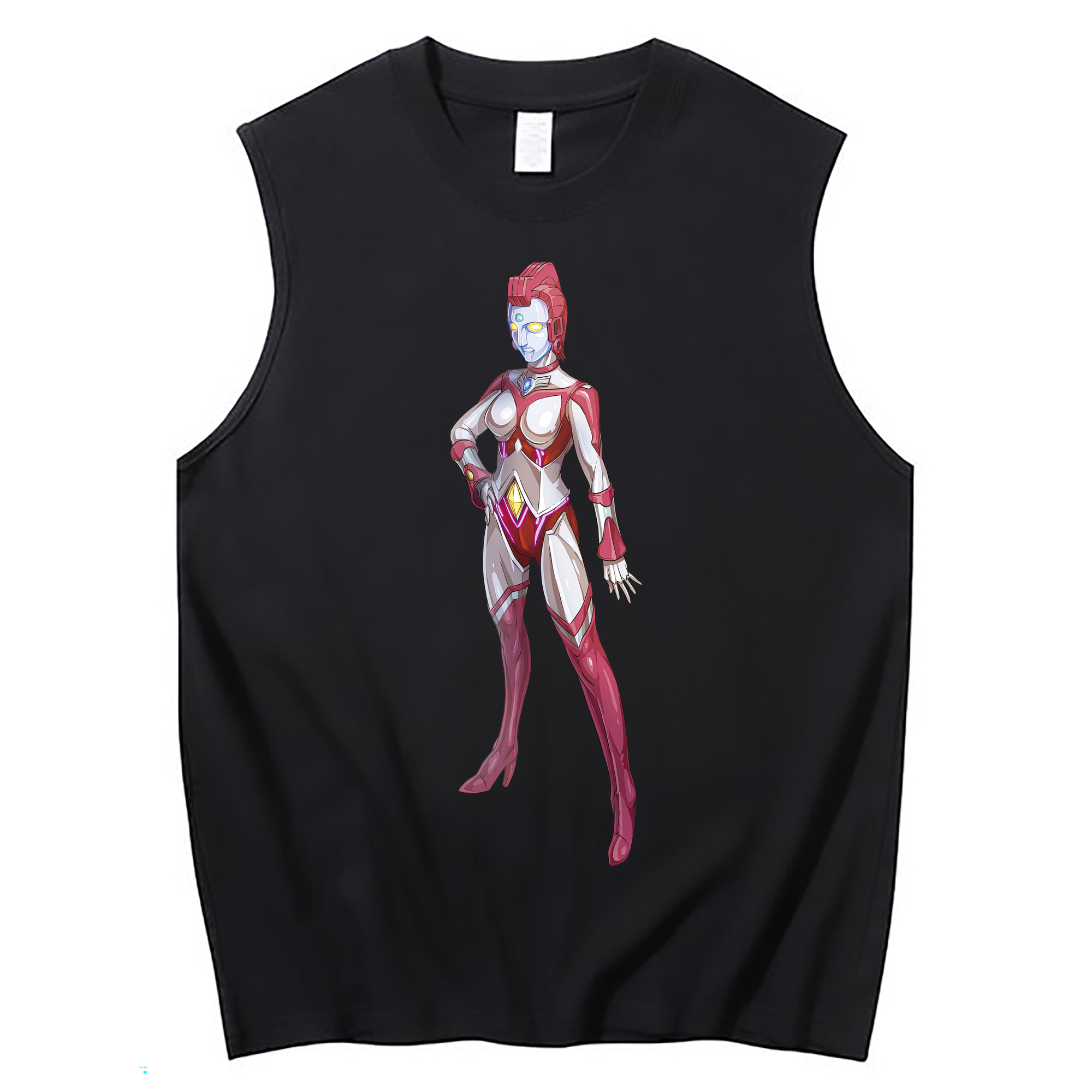 （画像用） ウルトラマン Ultraman コットン100％タンクトップ（フロントプリント）