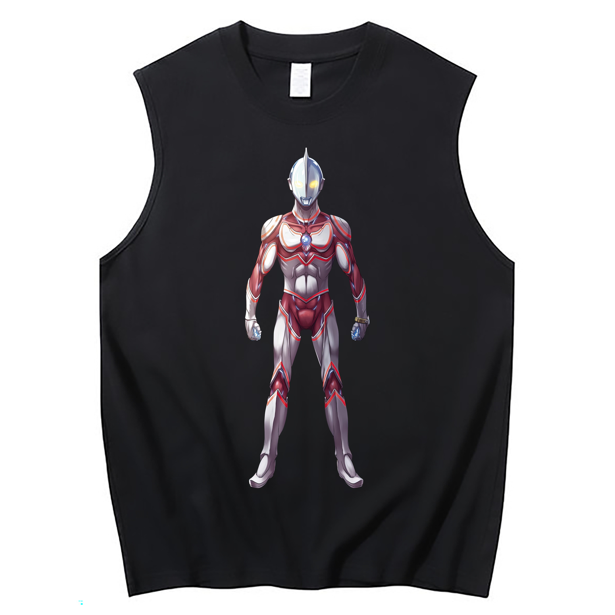 （画像用） ウルトラマン Ultraman コットン100％タンクトップ（フロントプリント）