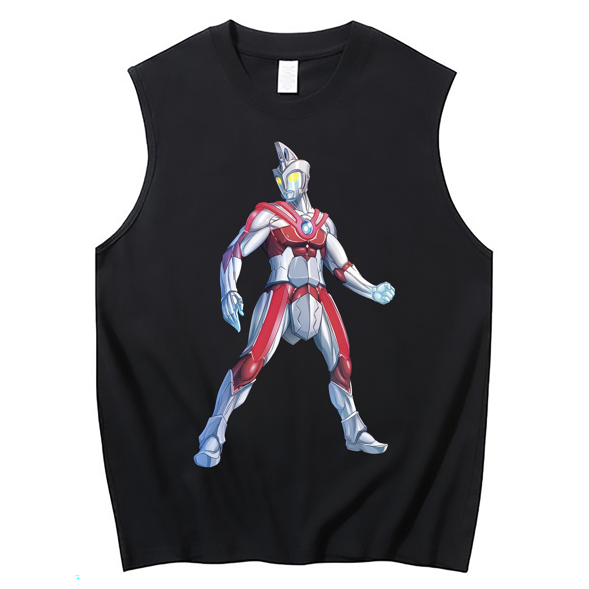 （画像用） ウルトラマン Ultraman コットン100％タンクトップ（フロントプリント）