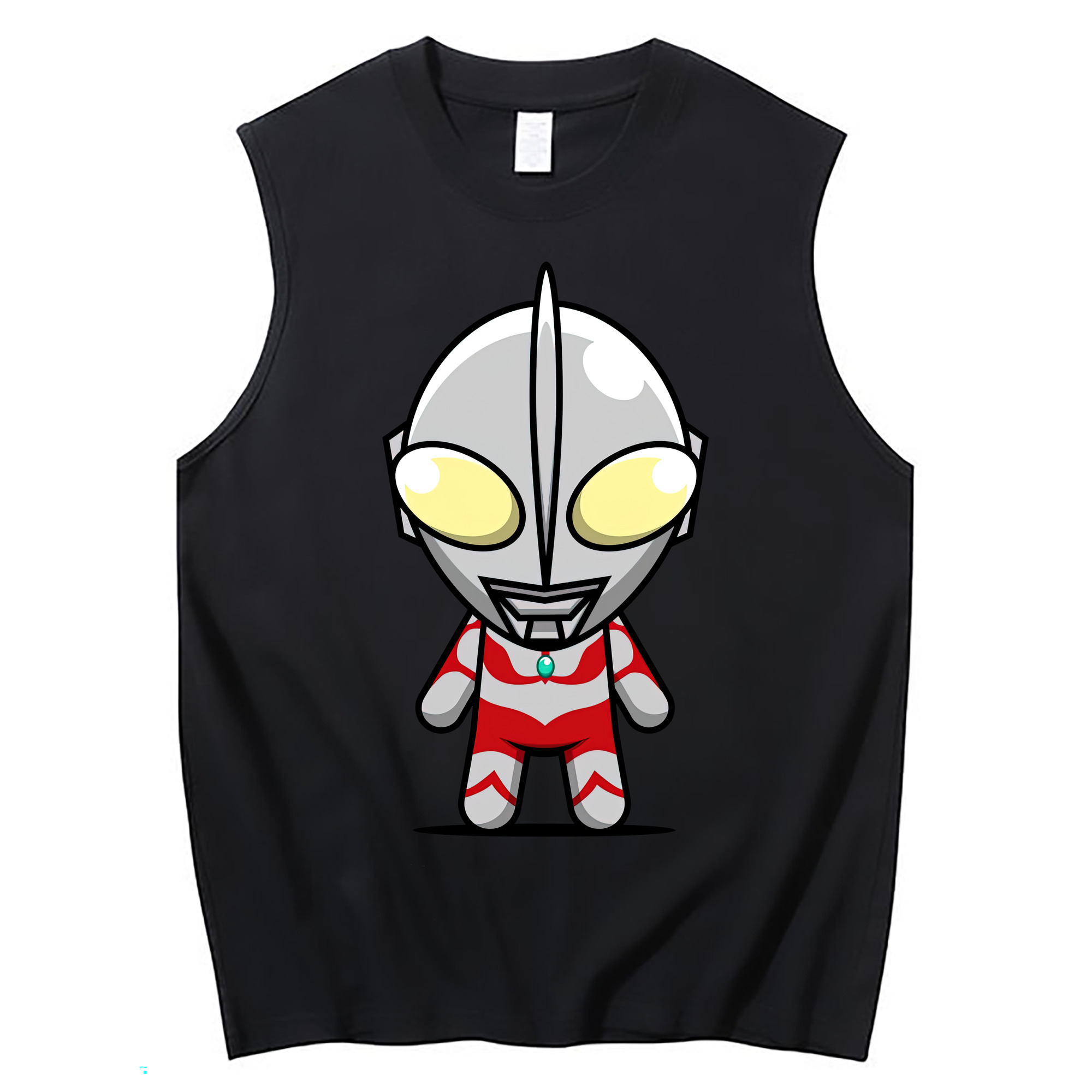 （画像用） ウルトラマン Ultraman コットン100％タンクトップ（フロントプリント）