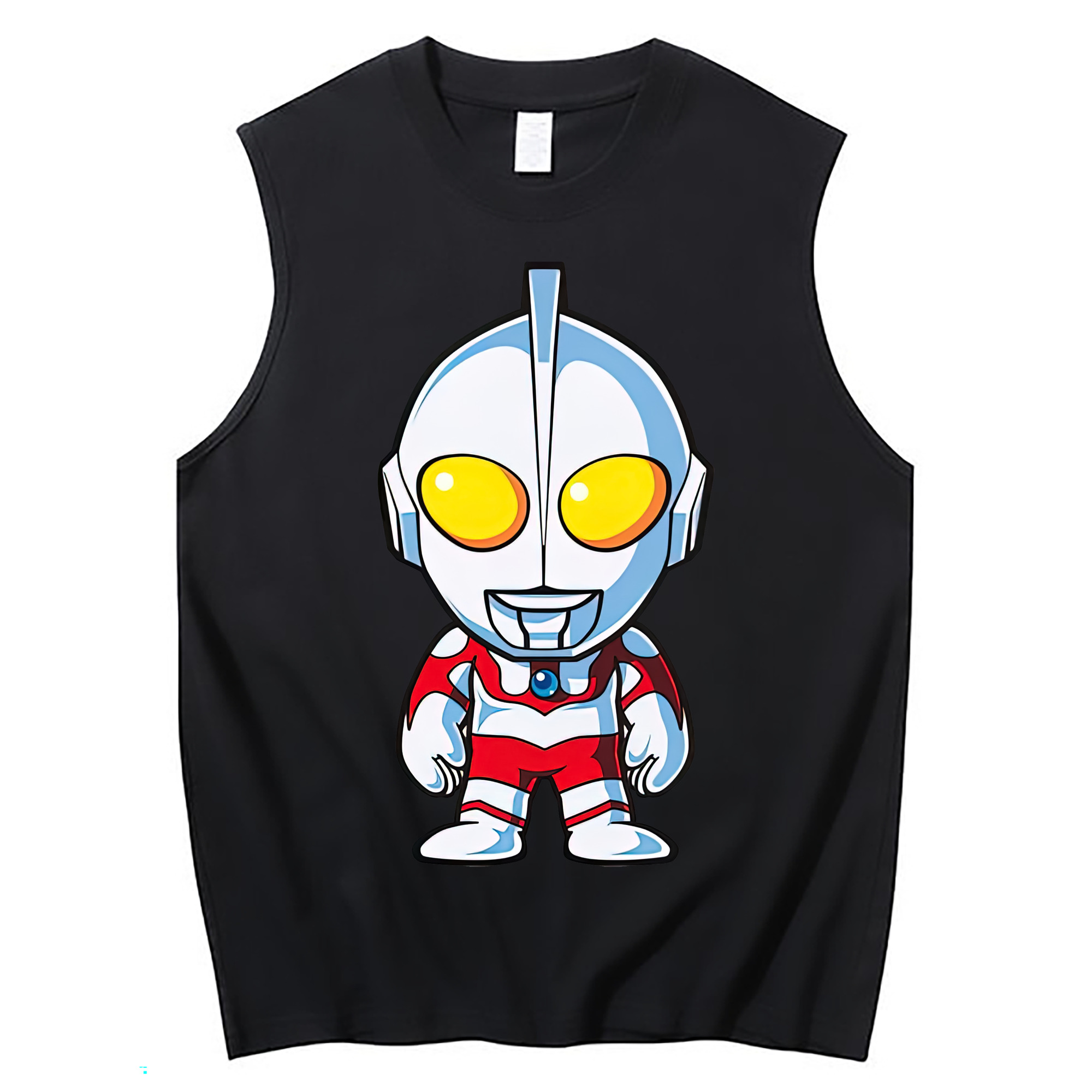 （画像用） ウルトラマン Ultraman コットン100％タンクトップ（フロントプリント）