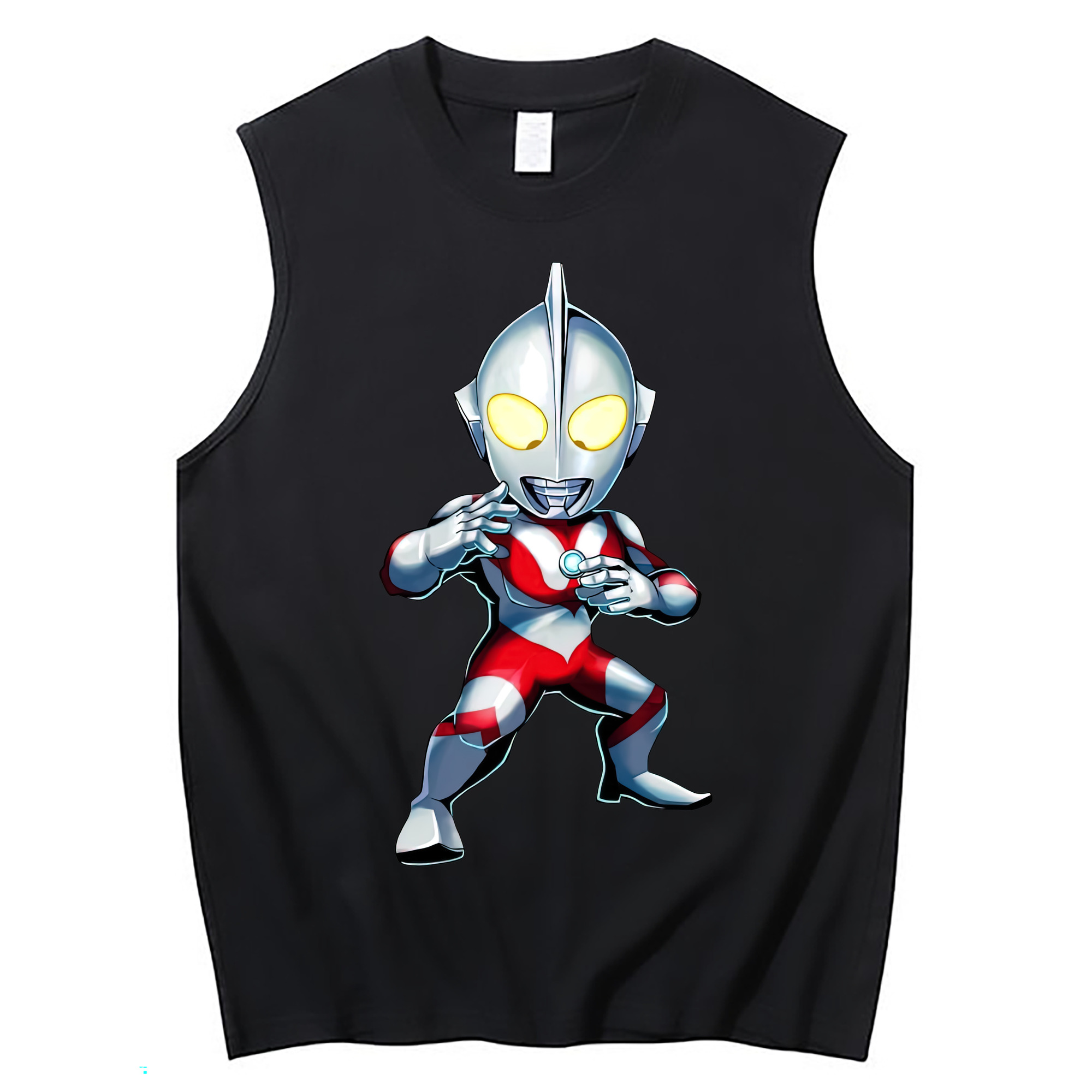 （画像用） ウルトラマン Ultraman コットン100％タンクトップ（フロントプリント）