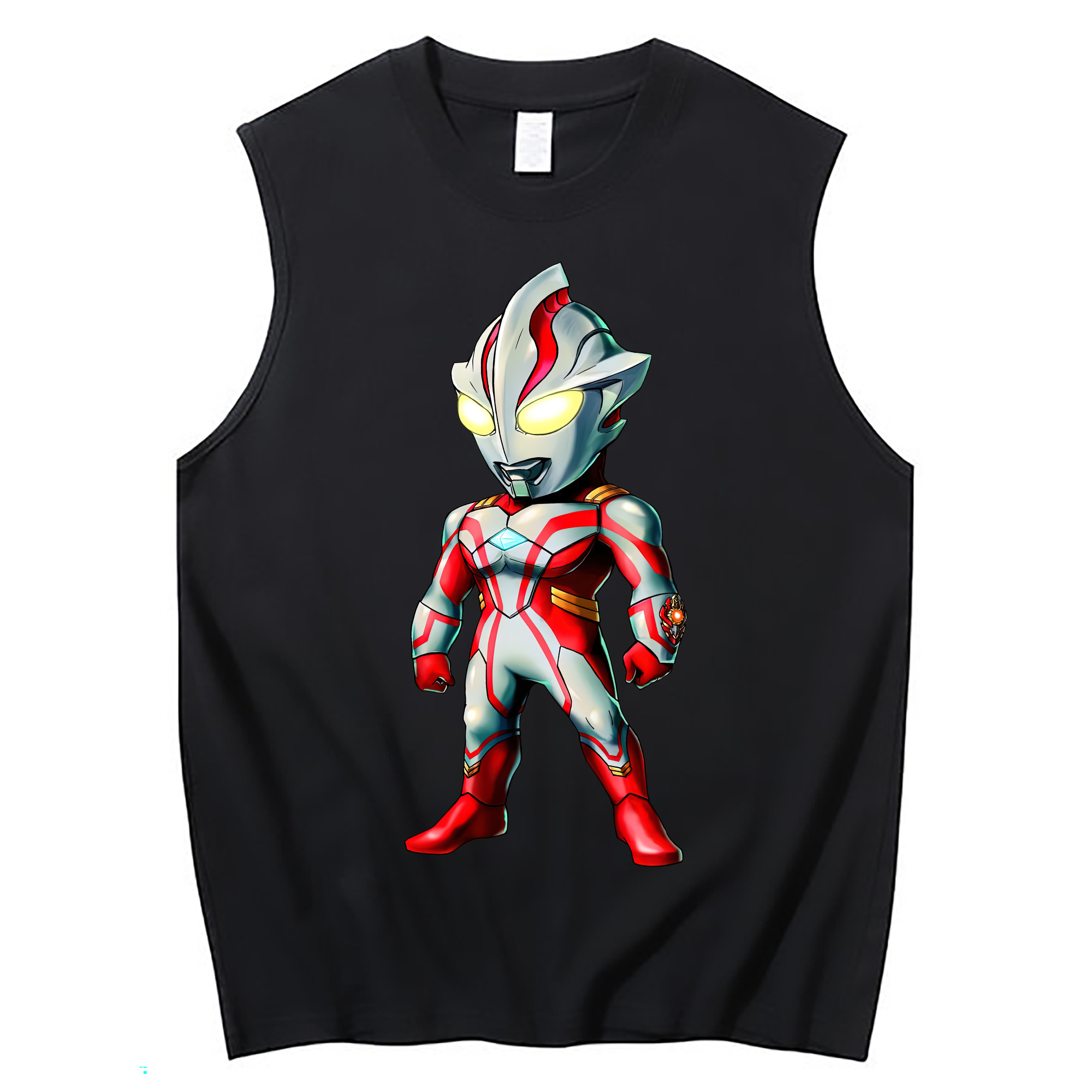 （画像用） ウルトラマン Ultraman コットン100％タンクトップ（フロントプリント）